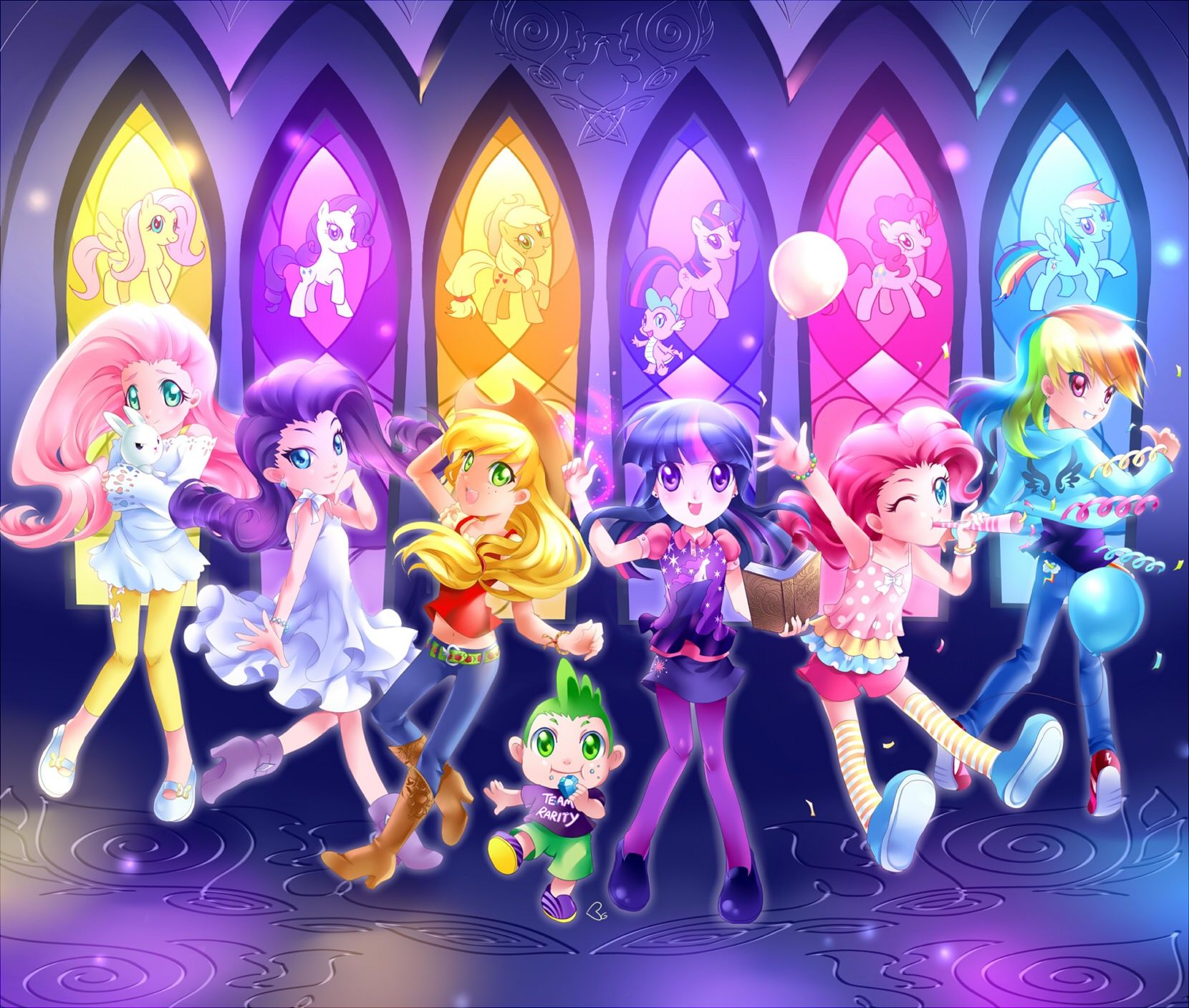 My Little Pony Anime Wallpapers Wallpaper Cave