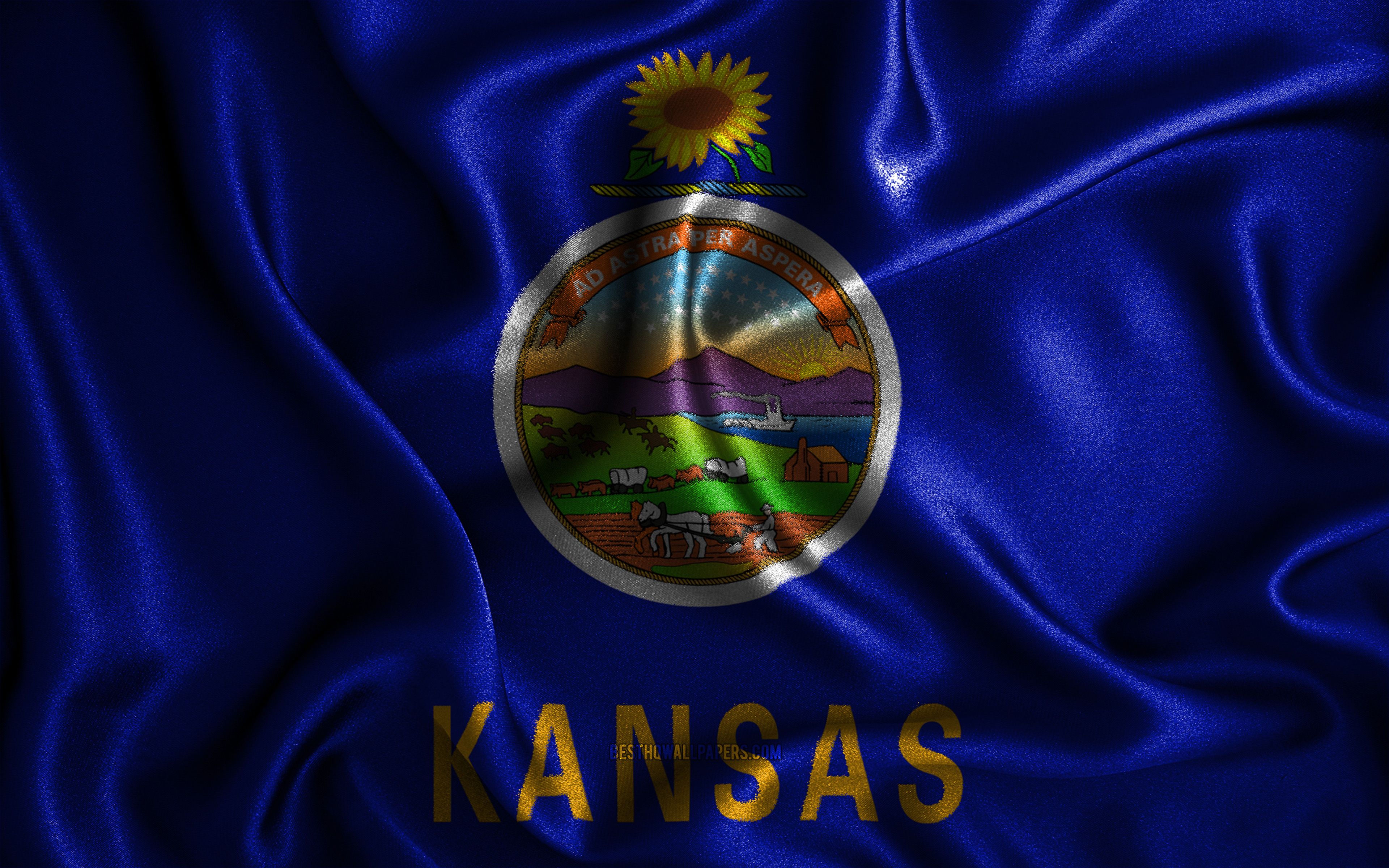 Kansas Flag Wallpapers Wallpaper Cave
