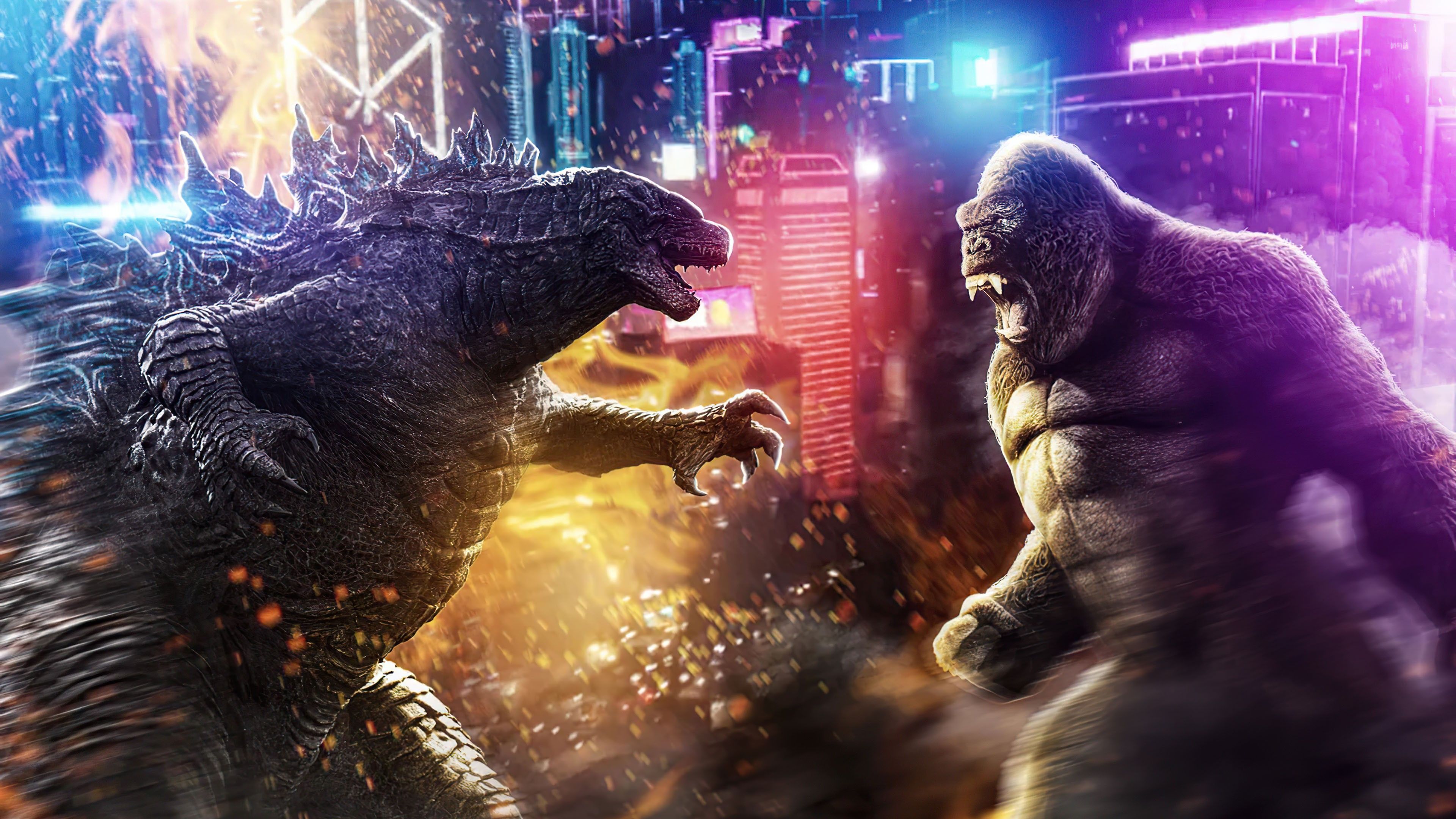 Kong Vs Godzilla 4k HD Wallpapers Wallpaper Cave