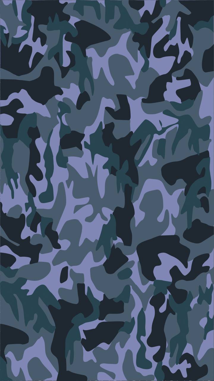 Blue Camouflage Wallpapers Wallpaper Cave