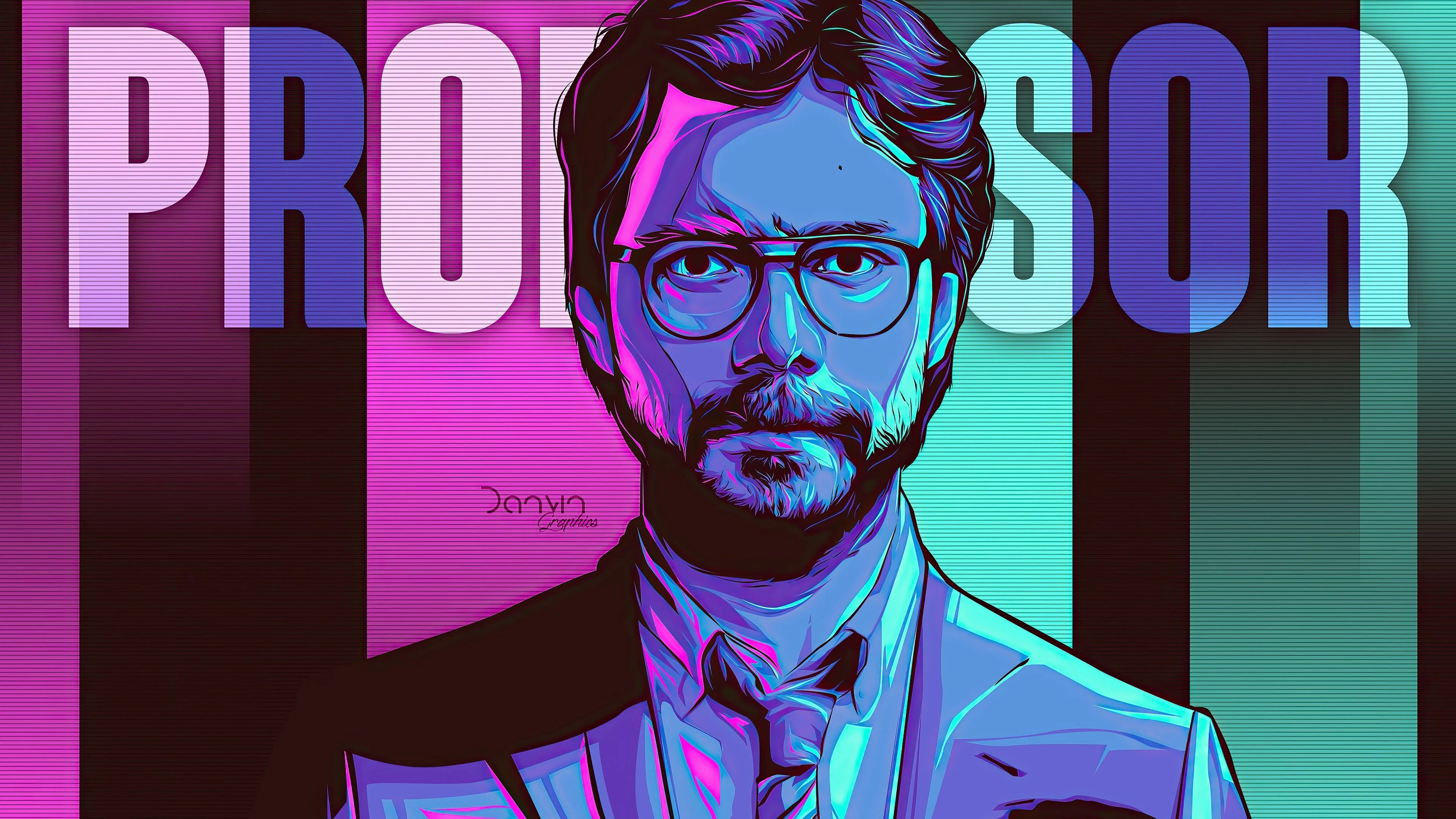 Professor Money Heist 4k Wallpapers Wallpaper Cave