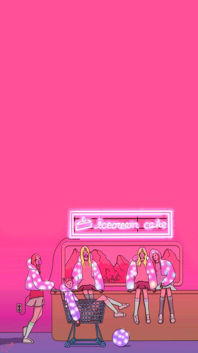 Ice Cream Cake Red Velvet Wallpapers Wallpaper Cave