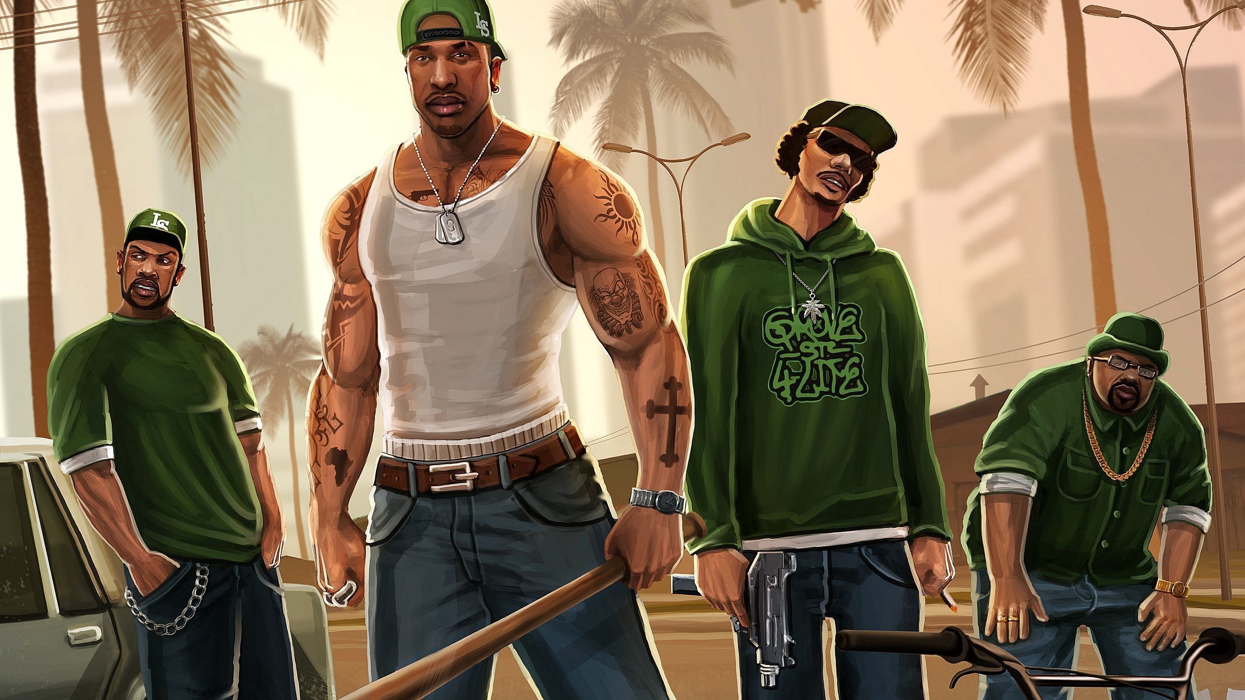 GTA San Andreas 4k Wallpapers Wallpaper Cave