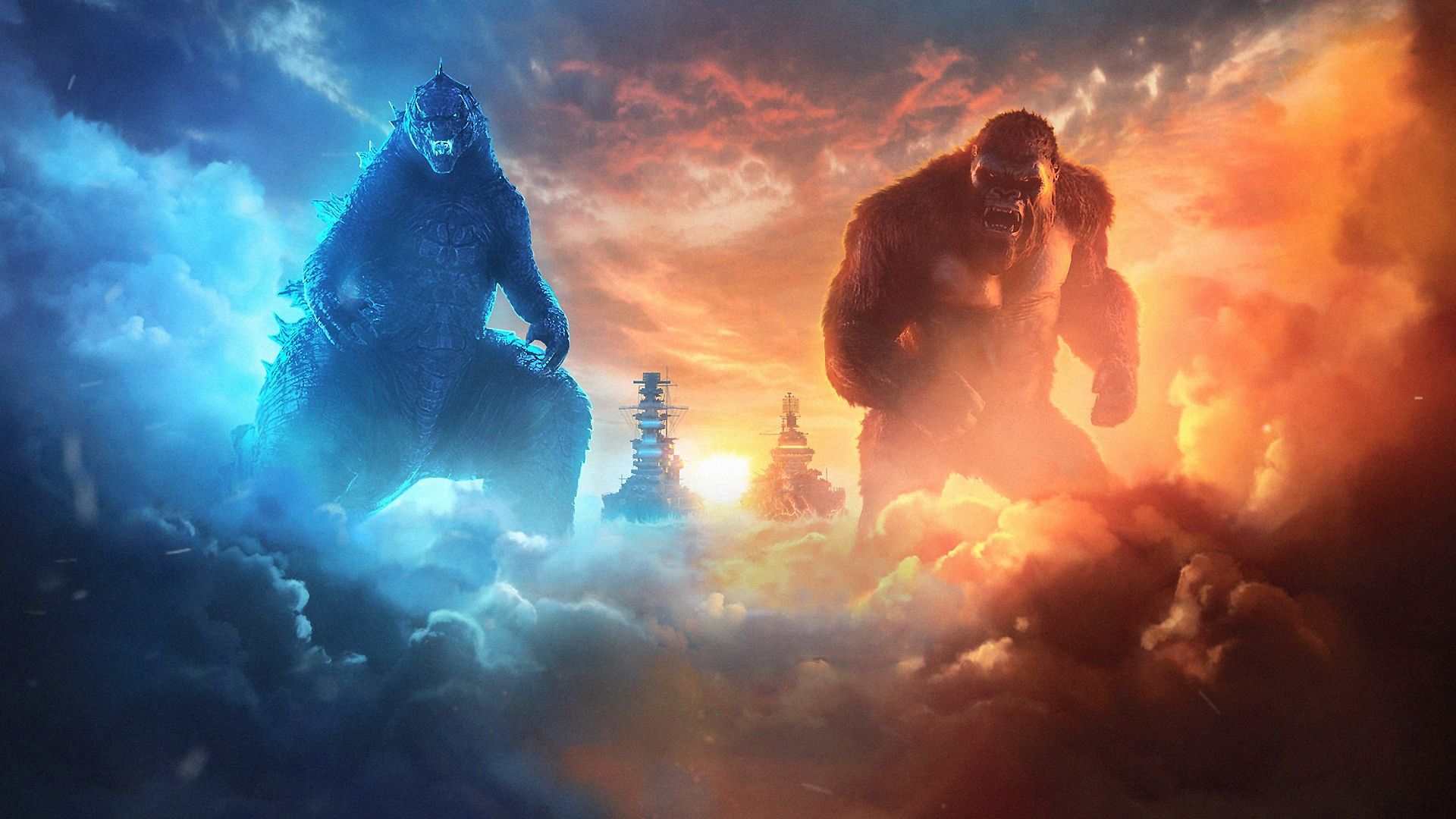 King Kong Versus Godzilla Wallpapers Wallpaper Cave