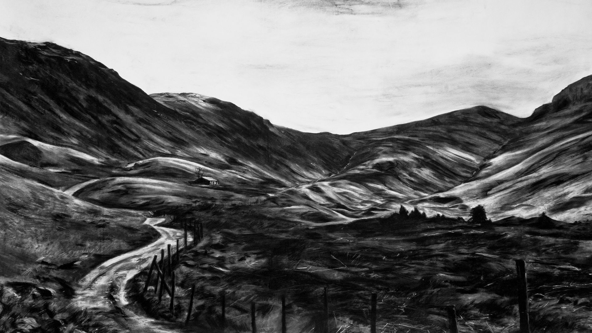 Black And White Painting Wallpapers Wallpaper Cave