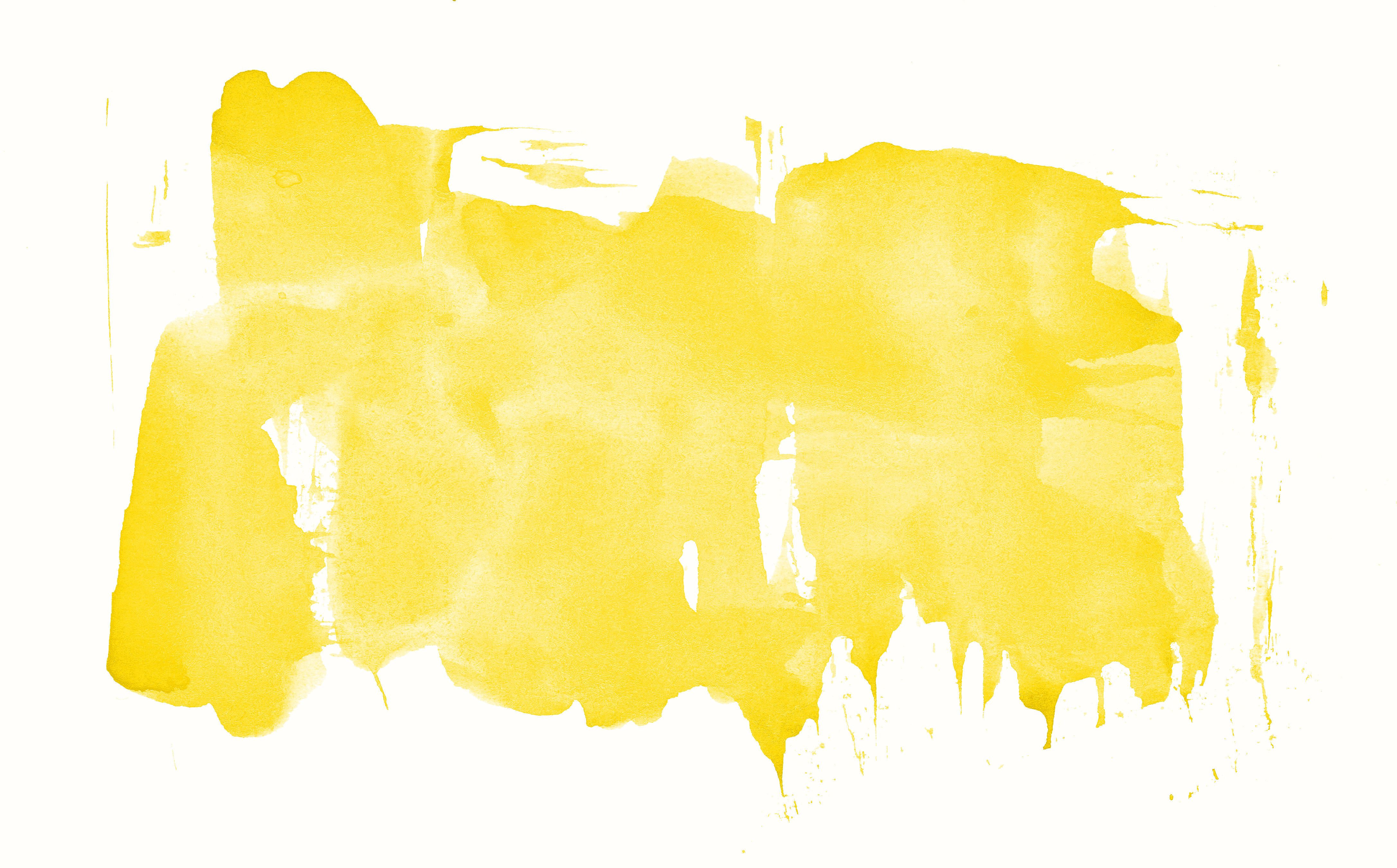 Yellow Watercolor Wallpapers Wallpaper Cave