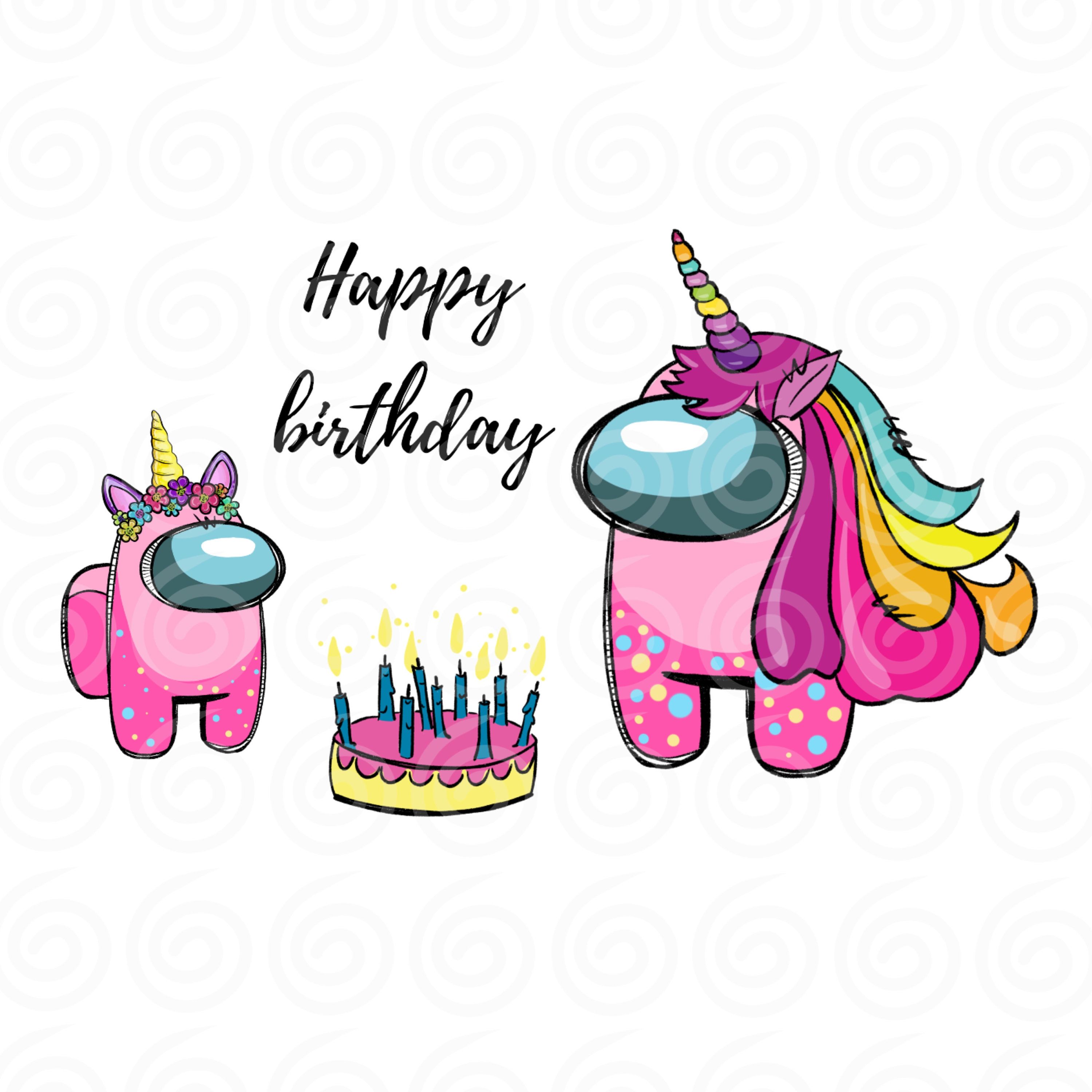 [22+] Amazing Among Us Birthday Wallpapers Wallpaper Access