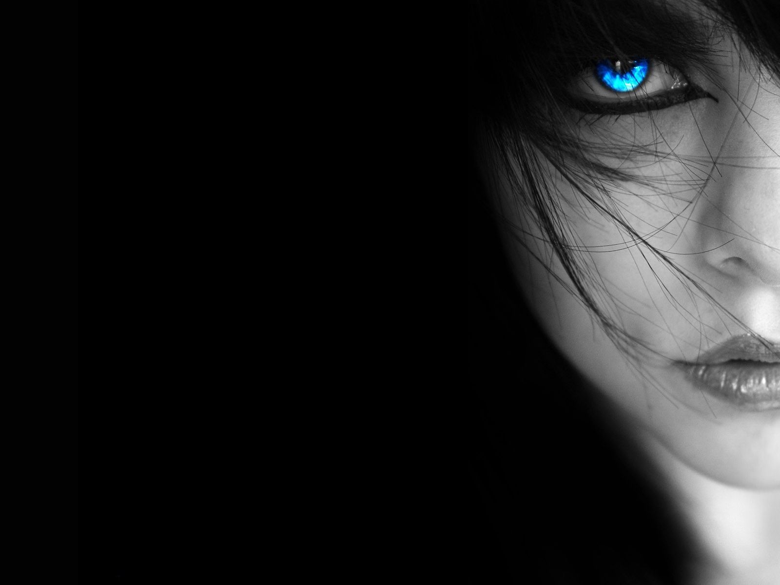 Red And Blue Eyes Wallpapers Wallpaper Cave