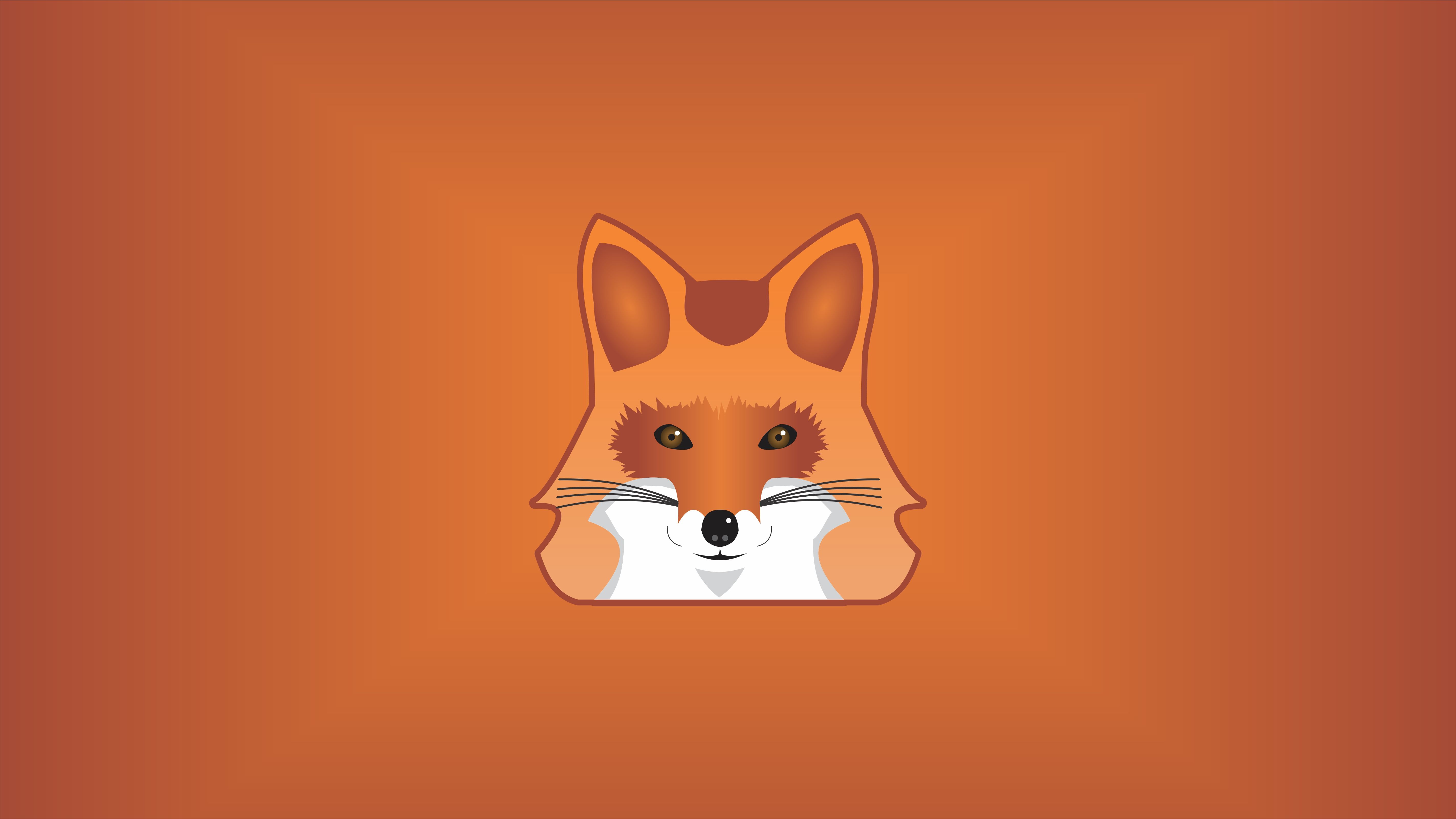 Orange Fox Wallpapers Wallpaper Cave