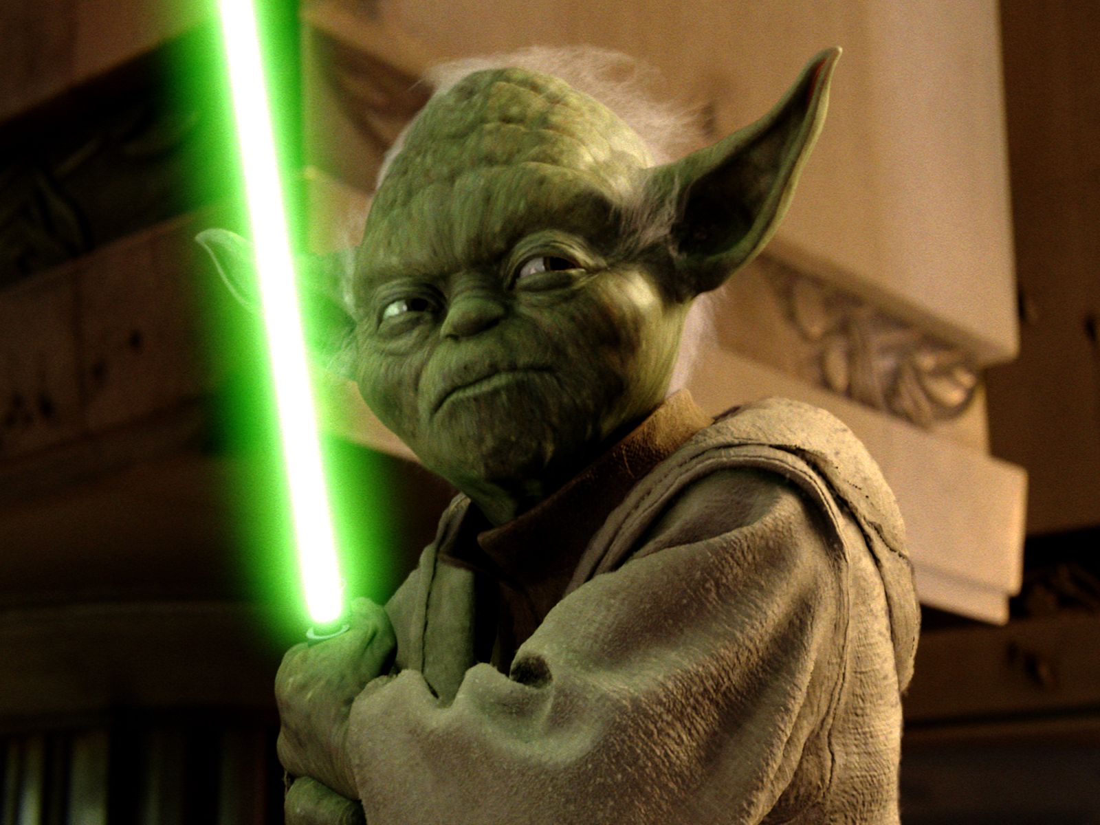 Yoda Lightsaber Wallpapers Wallpaper Cave