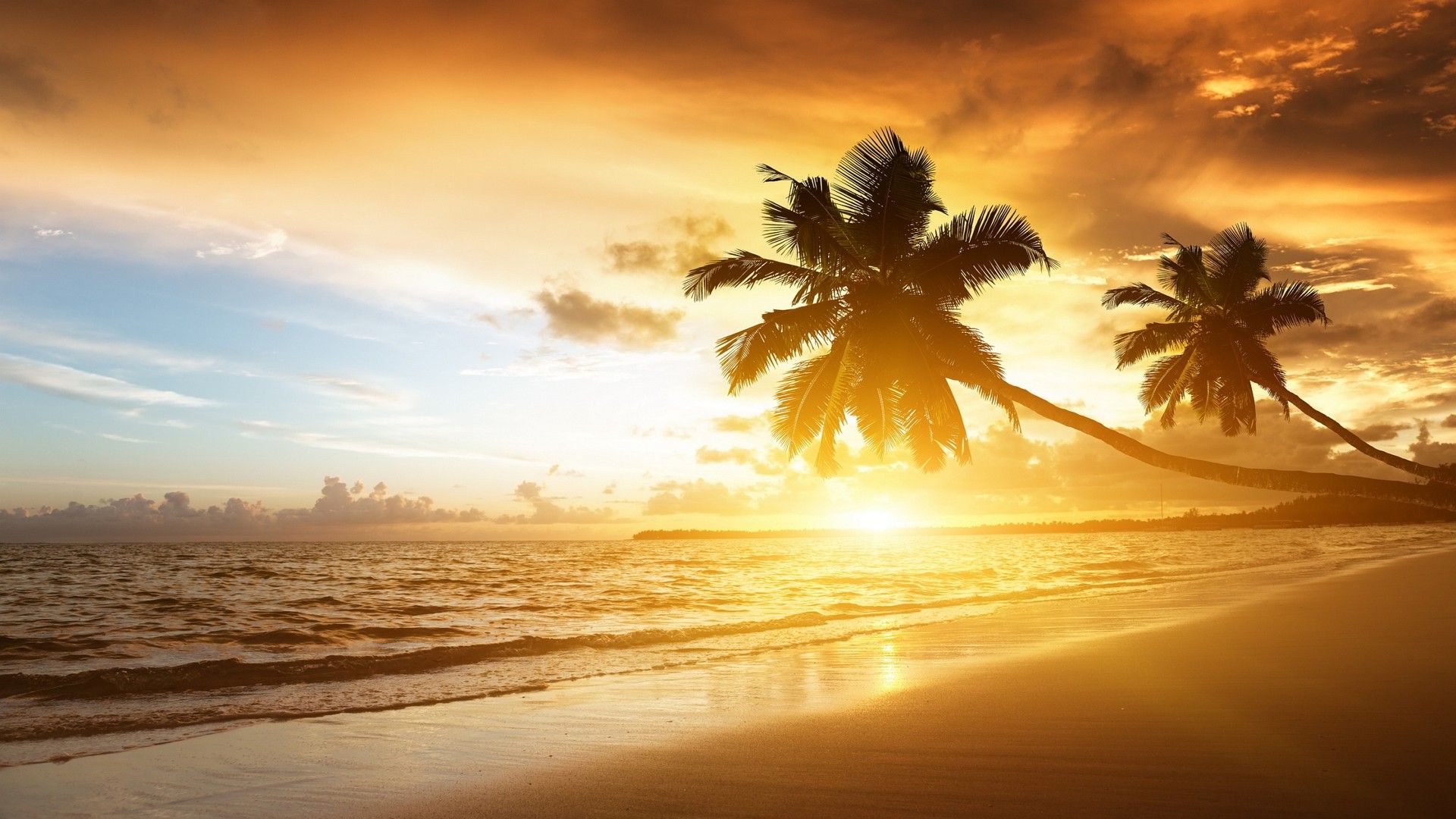 Yellow Sunset Wallpapers Wallpaper Cave