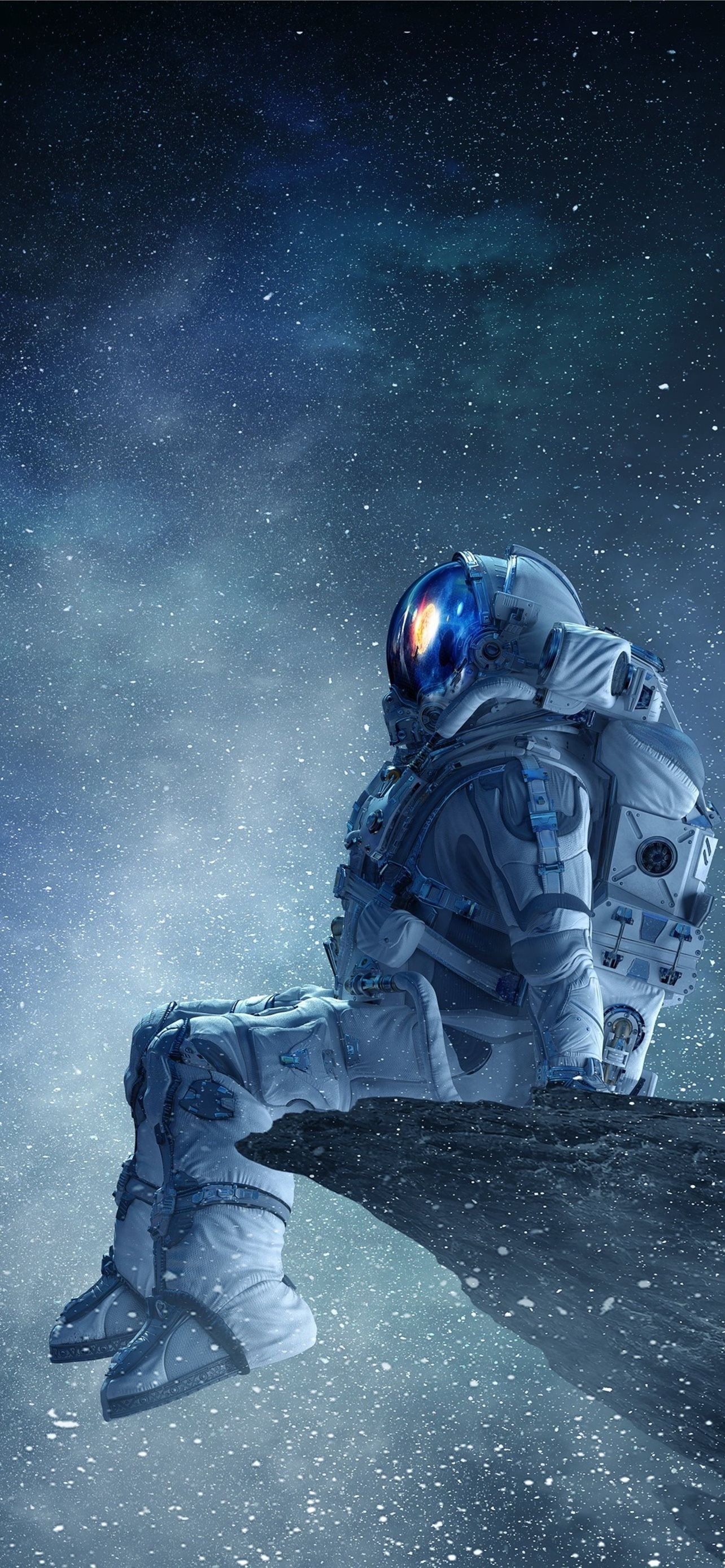 Cartoon Astronaut Wallpapers Wallpaper Cave