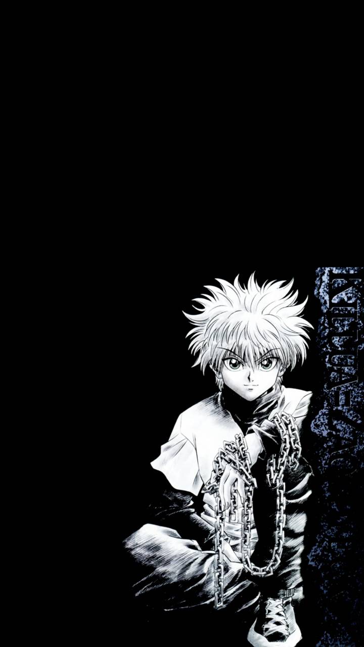 Killua Black And White PFP