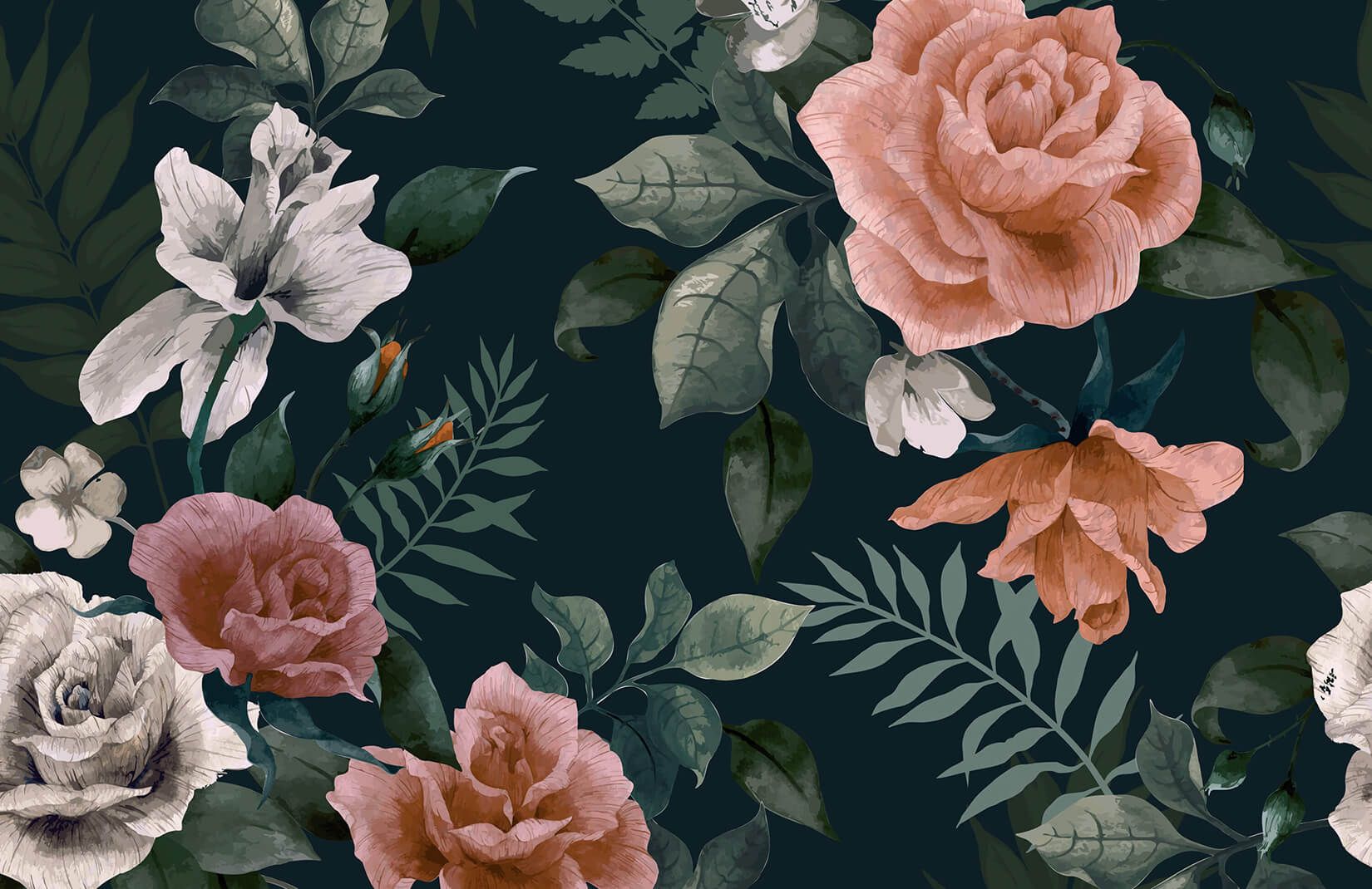 Aesthetic Floral Design HD Wallpapers Wallpaper Cave