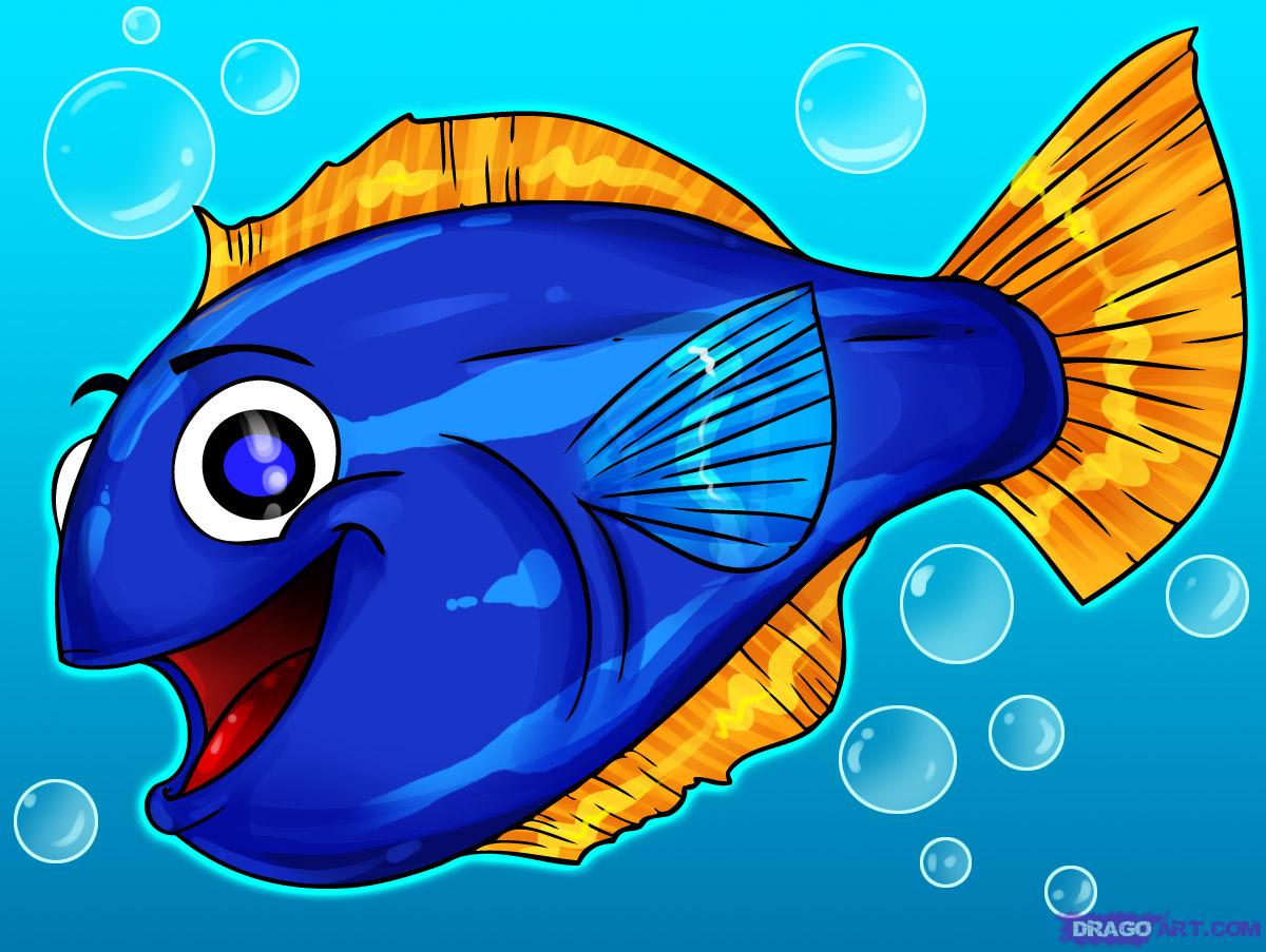 Cartoon Fish Wallpapers Wallpaper Cave