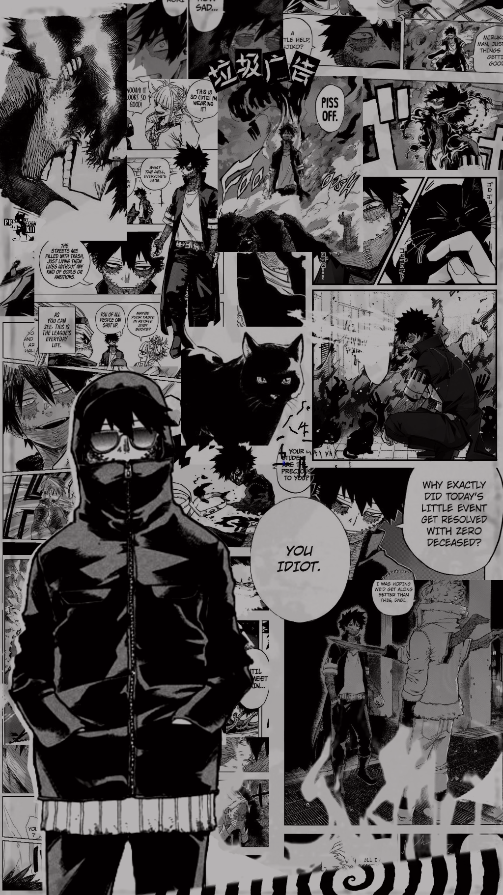 Black And White Anime Comic Wallpaper Black Reaper Kaneki Manga Wallpaper Bodewasude