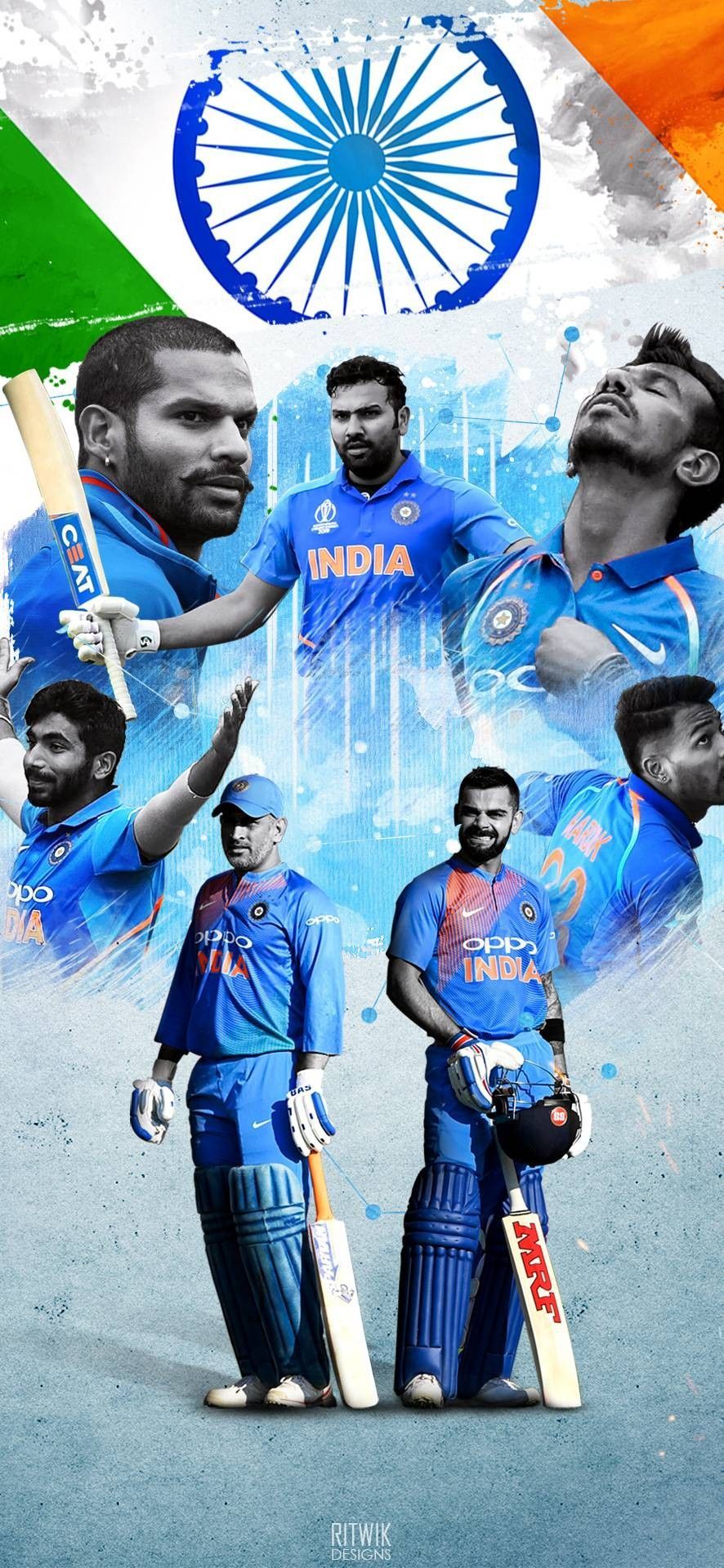 Indian Cricket Players Wallpapers Wallpaper Cave