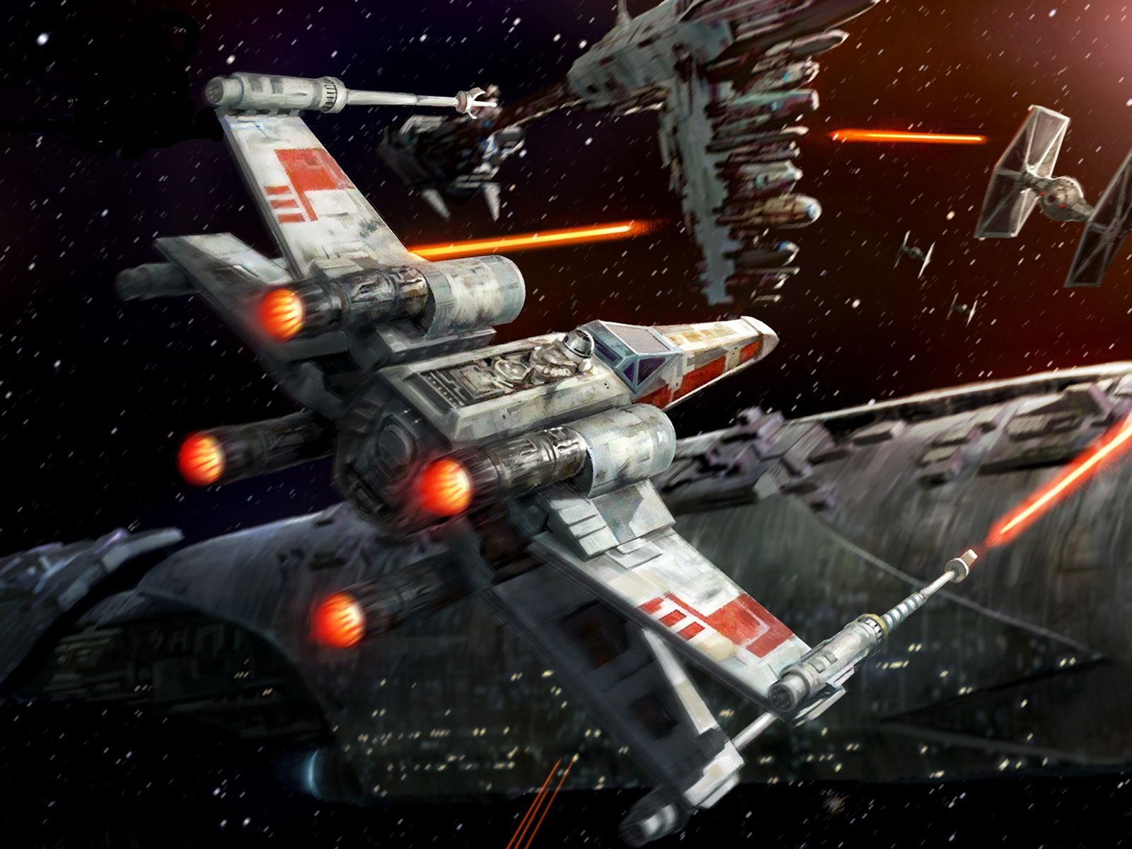 Squadron Of XWing Starfighters Wallpapers Wallpaper Cave
