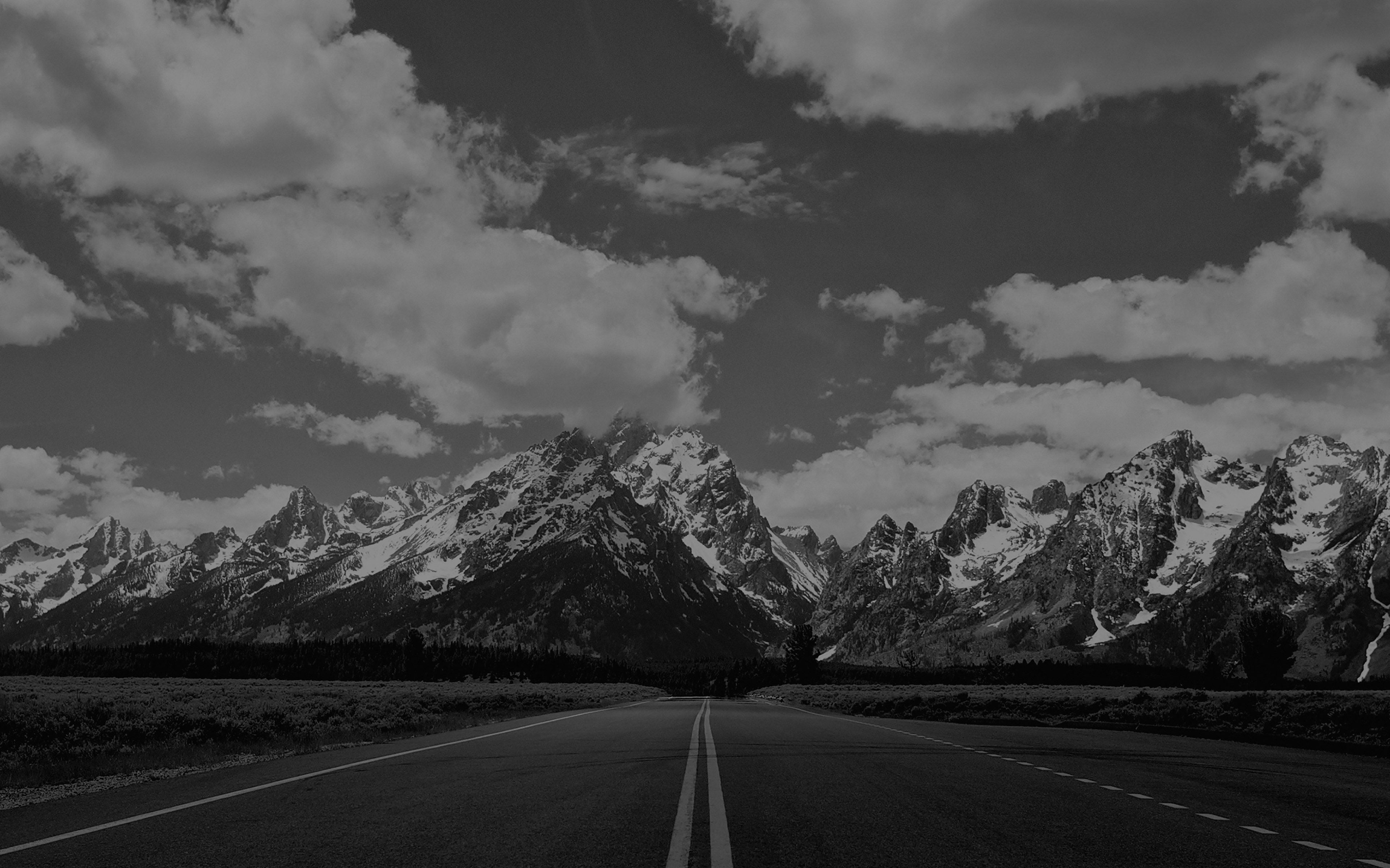 Black And White Desktop 4k Nature Wallpapers Wallpaper Cave