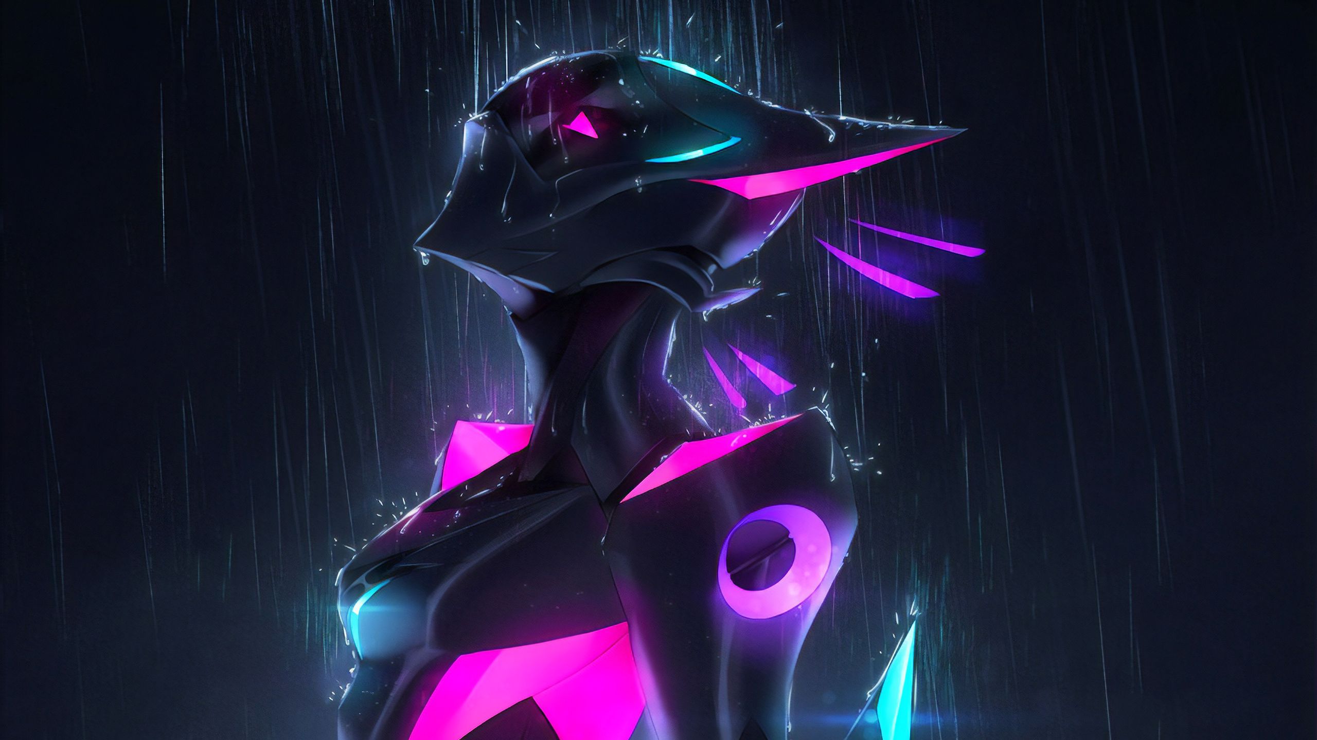 Girl Neon 4k Wallpapers Wallpaper Cave