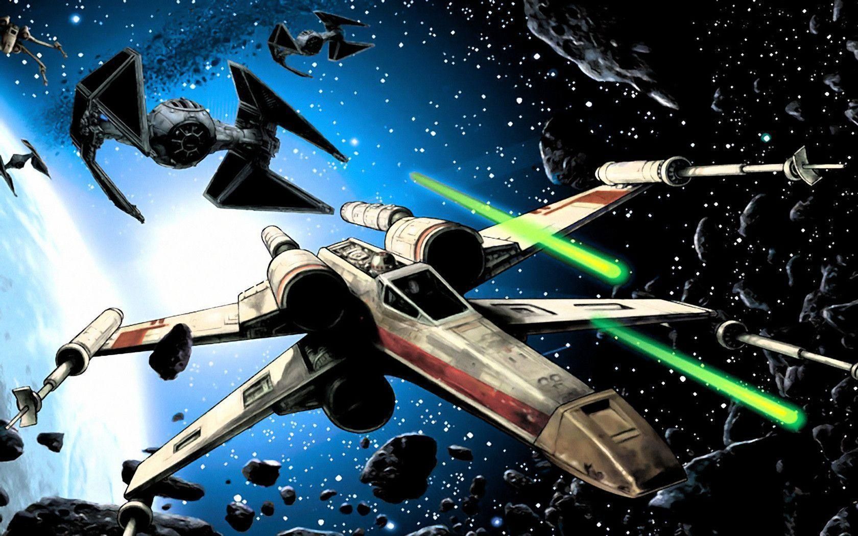 XWing Starfighter Desktop Wallpapers Wallpaper Cave