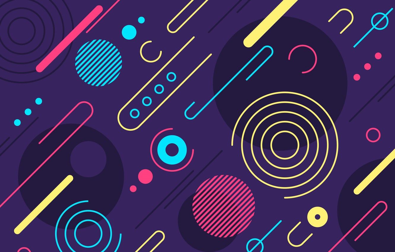 Colorful Shapes Wallpapers Wallpaper Cave