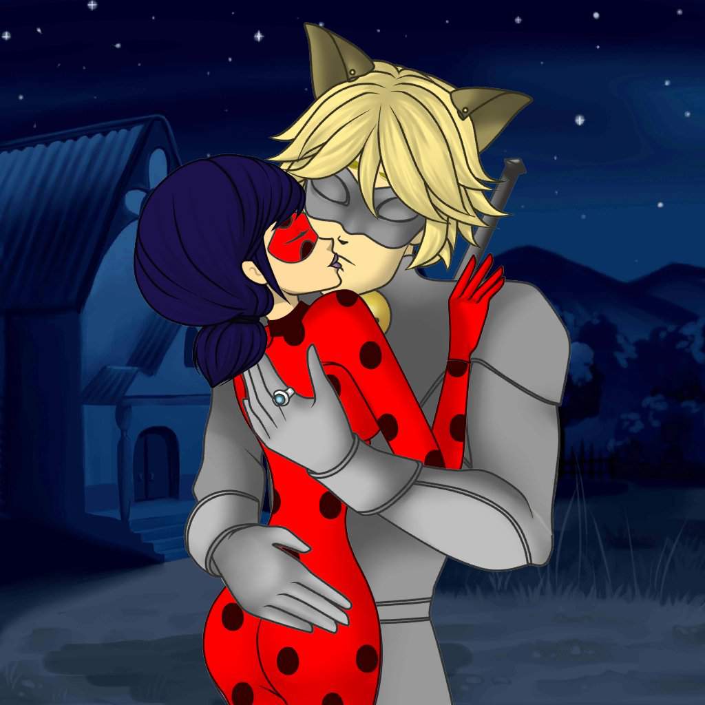 Ladybug And Cat Noir Kissing Wallpapers Wallpaper Cave