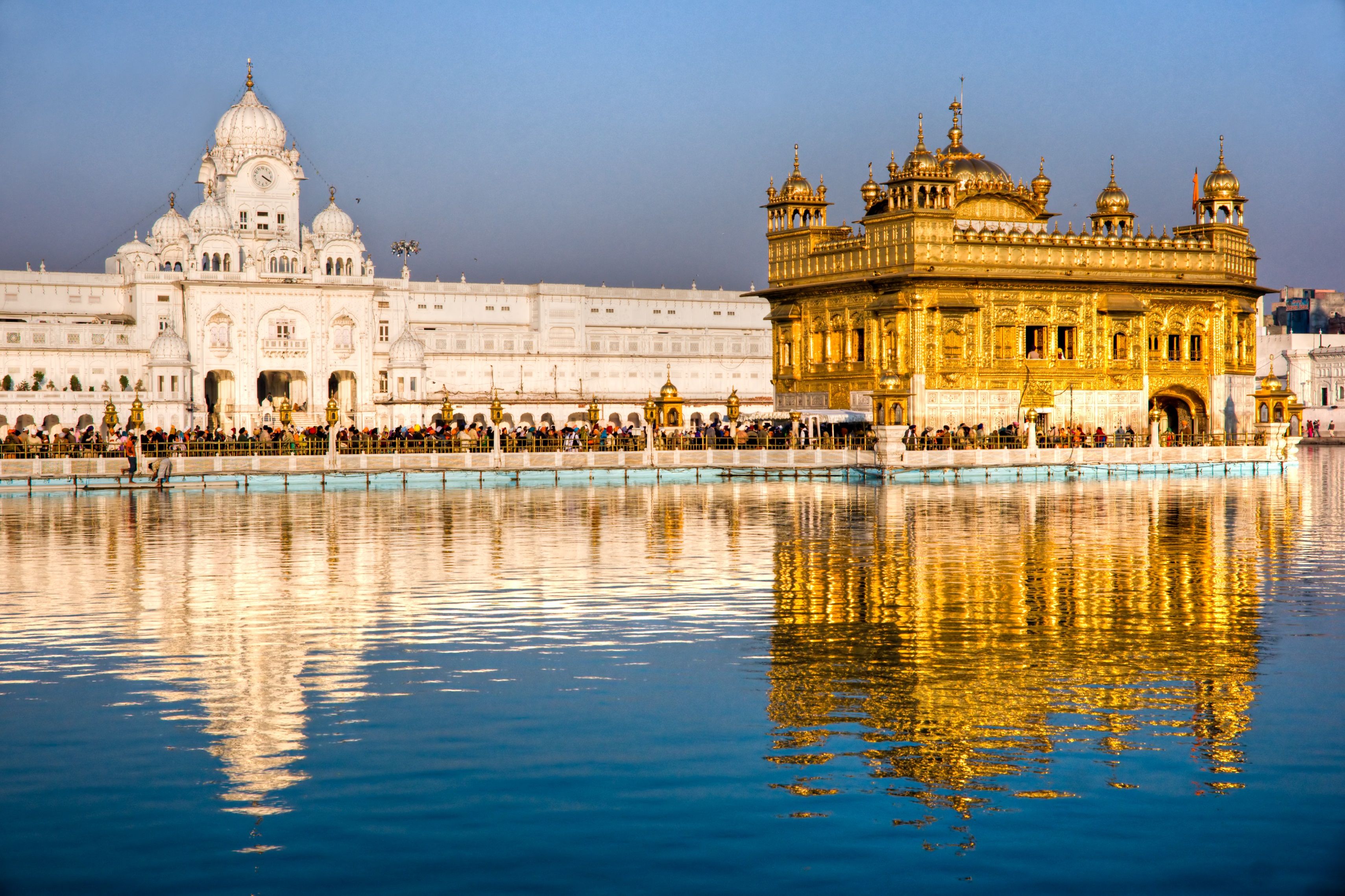 Golden Temple 4K Wallpaper