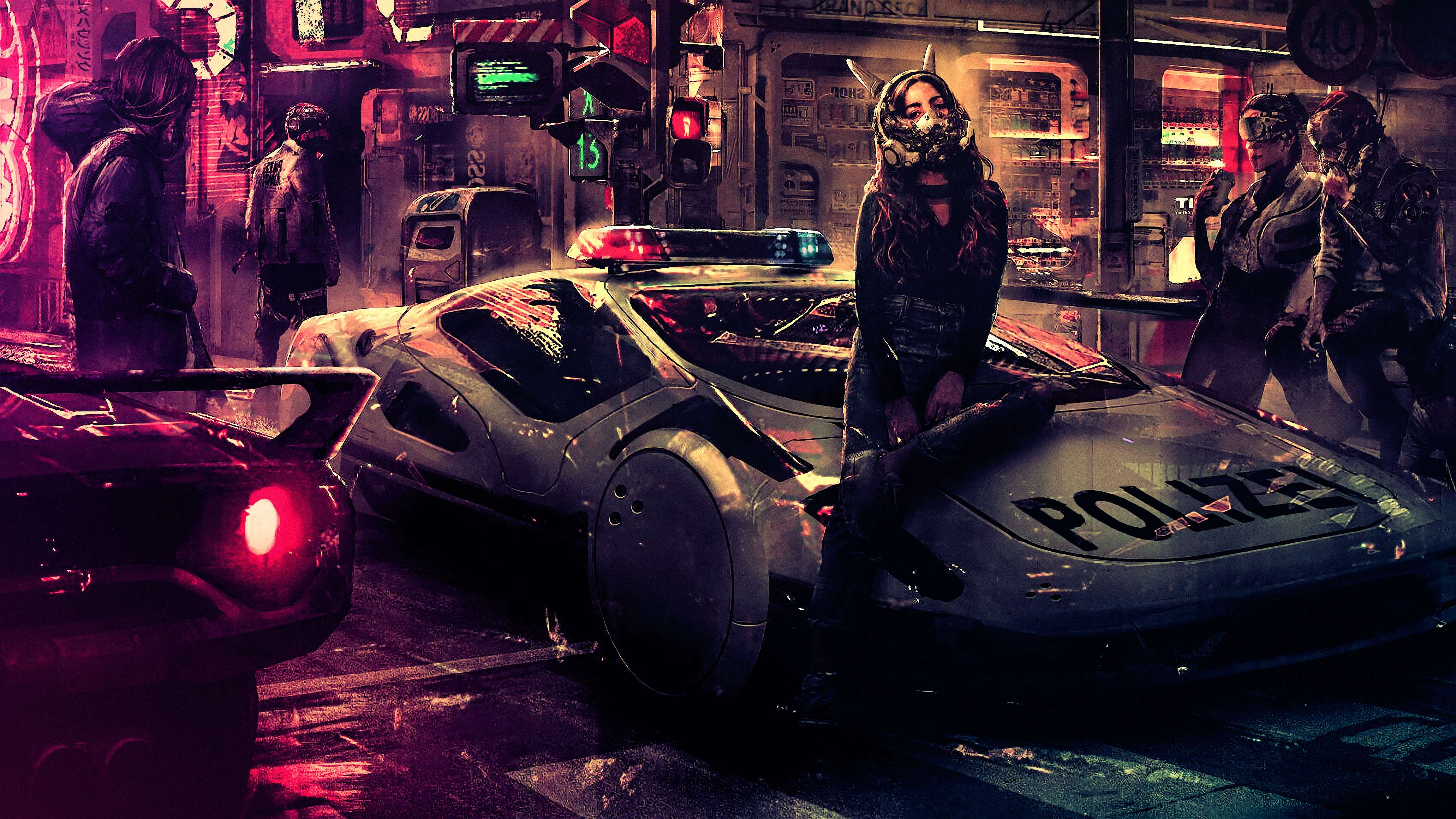 4k Dark Cyber Wallpapers Wallpaper Cave