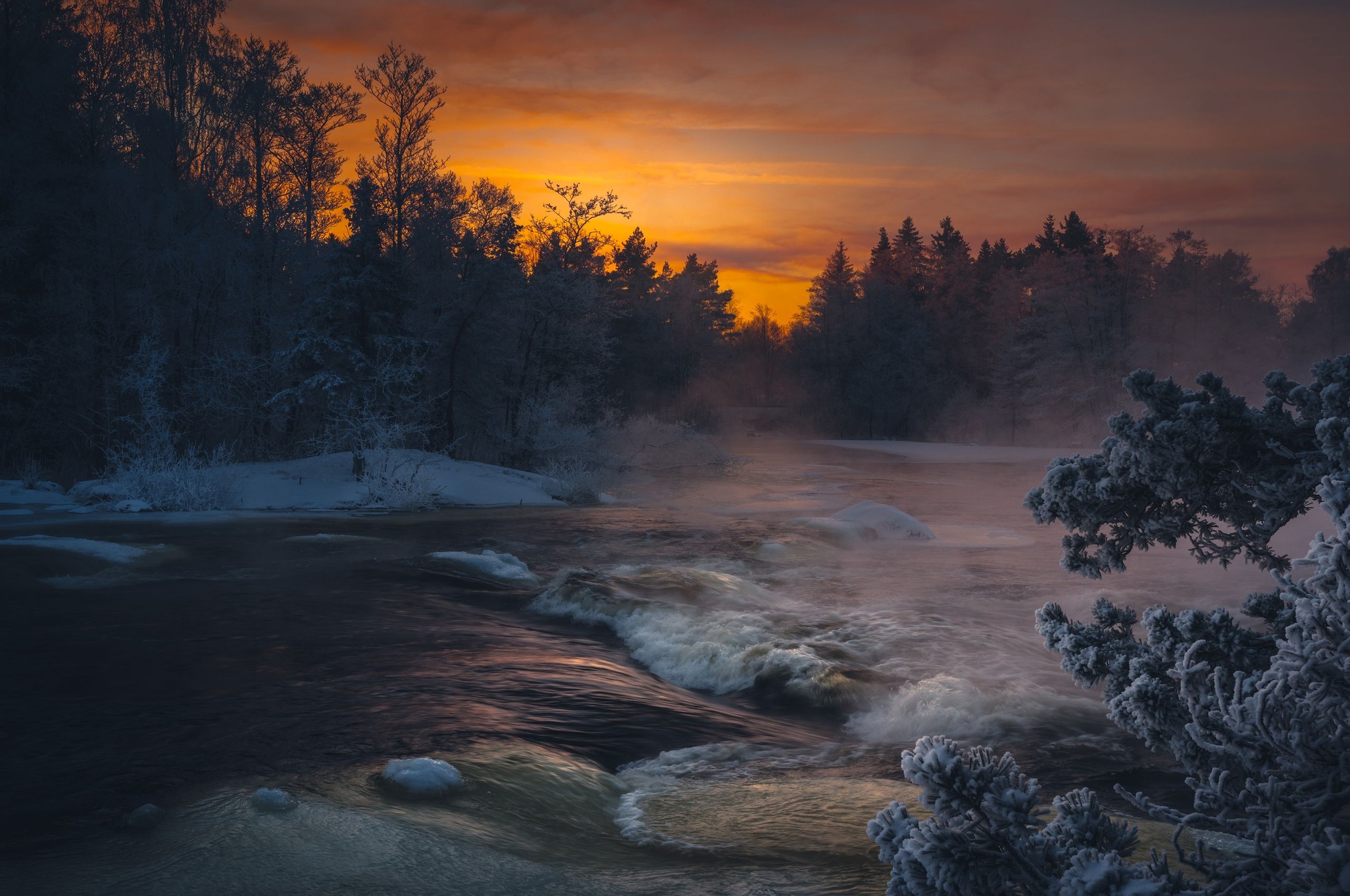 Dark Winter Chromebook Wallpapers Wallpaper Cave