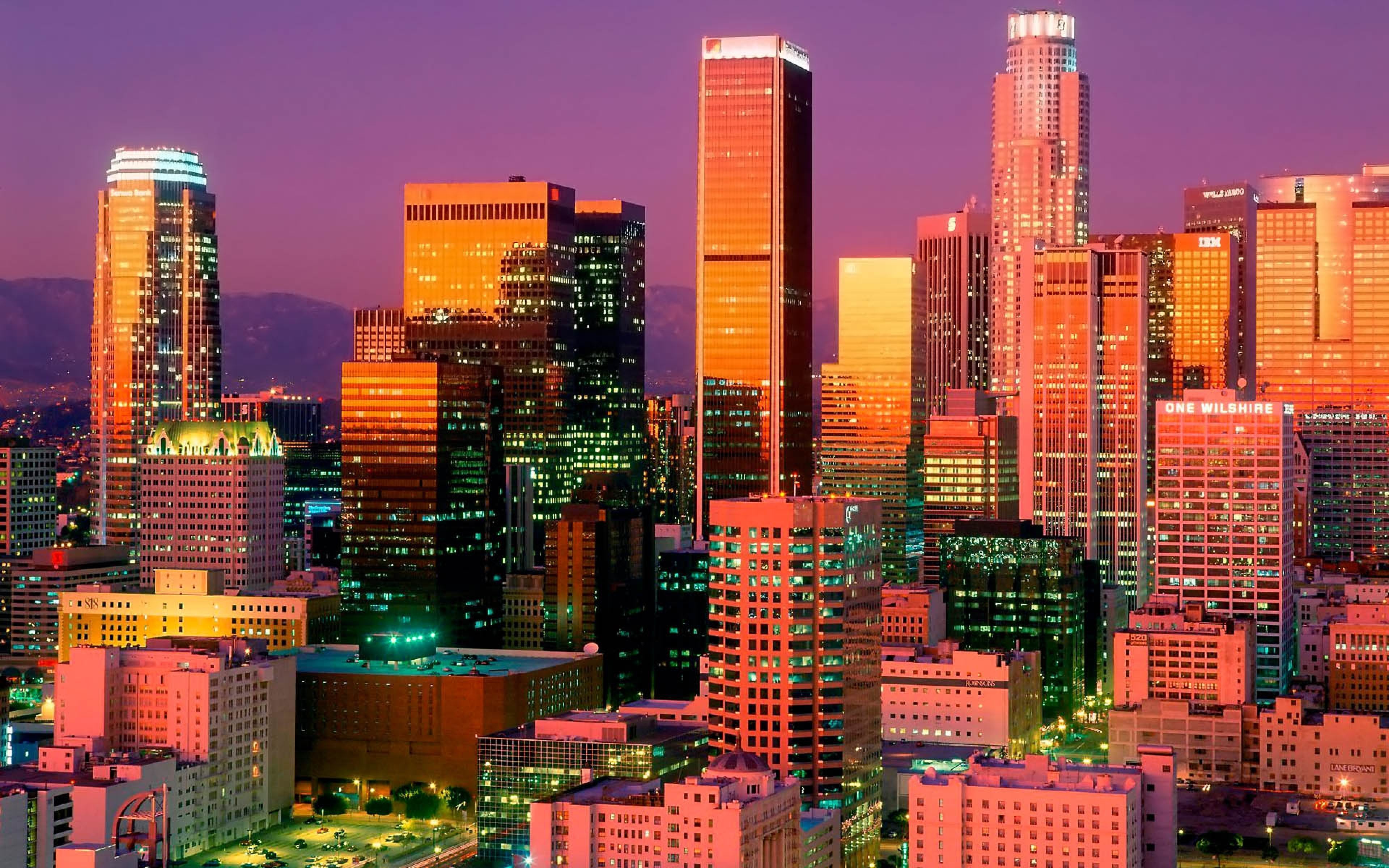 4k Los Angeles Sunset Wallpapers Wallpaper Cave