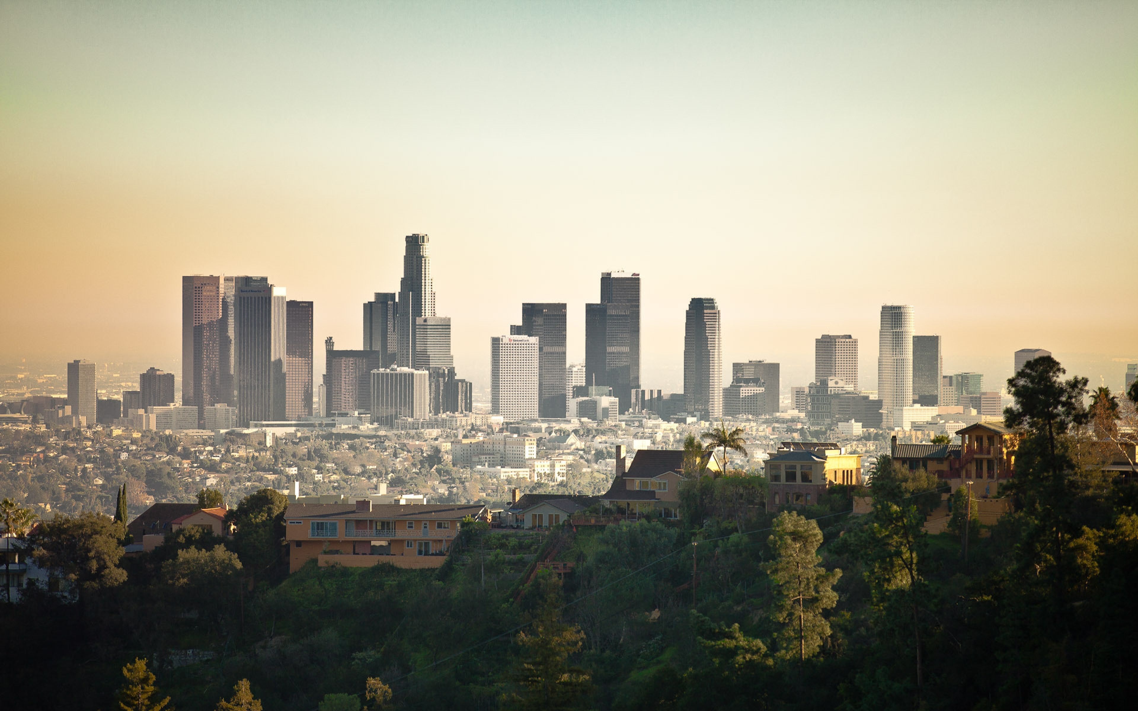 4k Los Angeles Sunset Wallpapers Wallpaper Cave