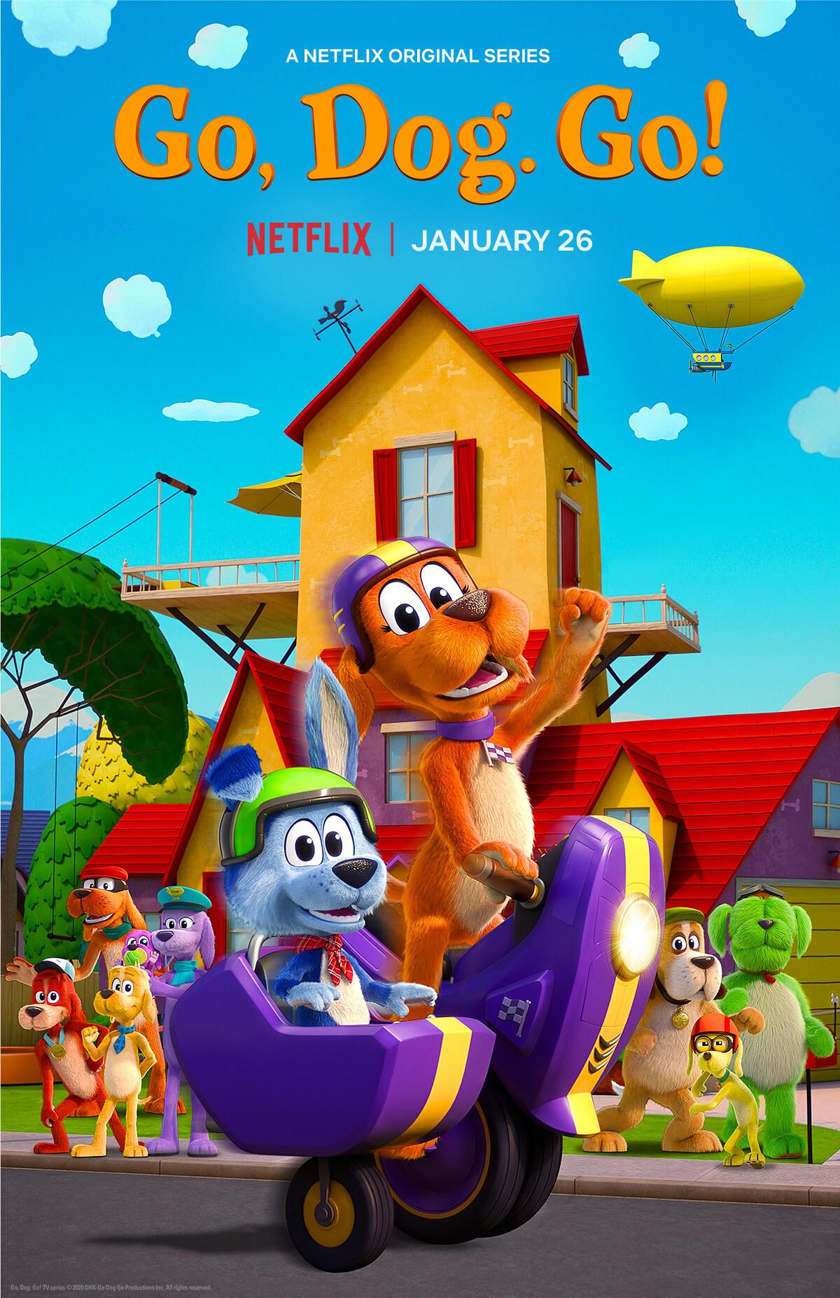 Go, Dog. Go Netflix Scooch Pooch Wallpapers Wallpaper Cave
