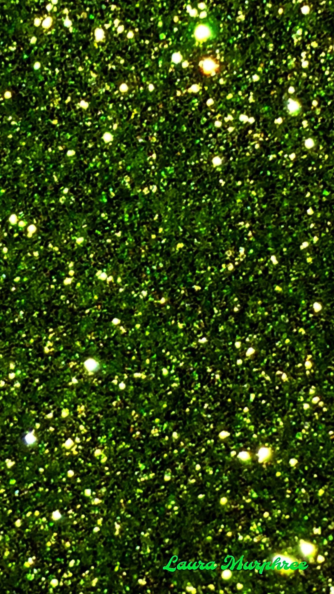 Glitter Green Aesthetic Wallpapers Wallpaper Cave