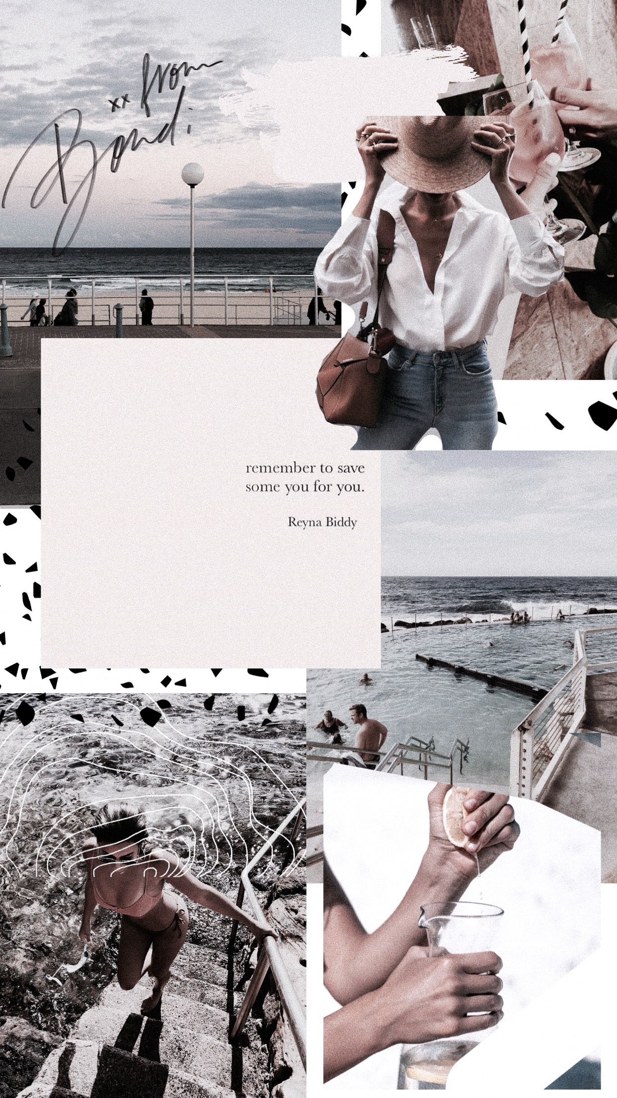 Inspirational Quotes Collage Wallpapers Wallpaper Cave