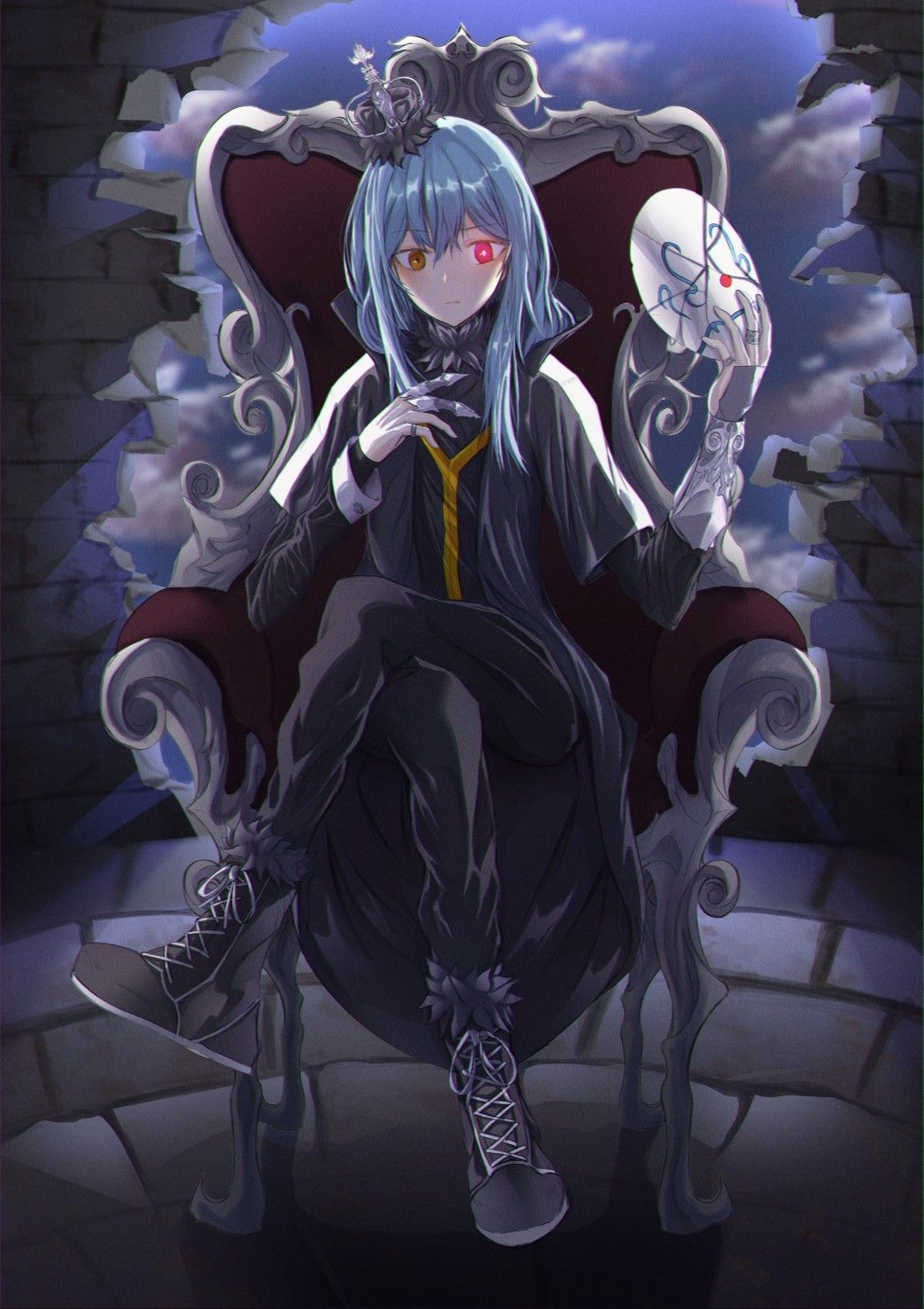 Demon Lord Rimuru Wallpapers Wallpaper Cave