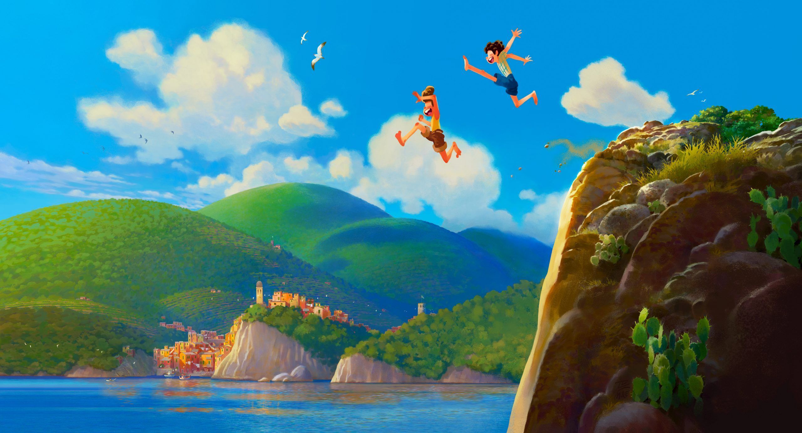 Luca Disney Pixar Wallpapers Wallpaper Cave