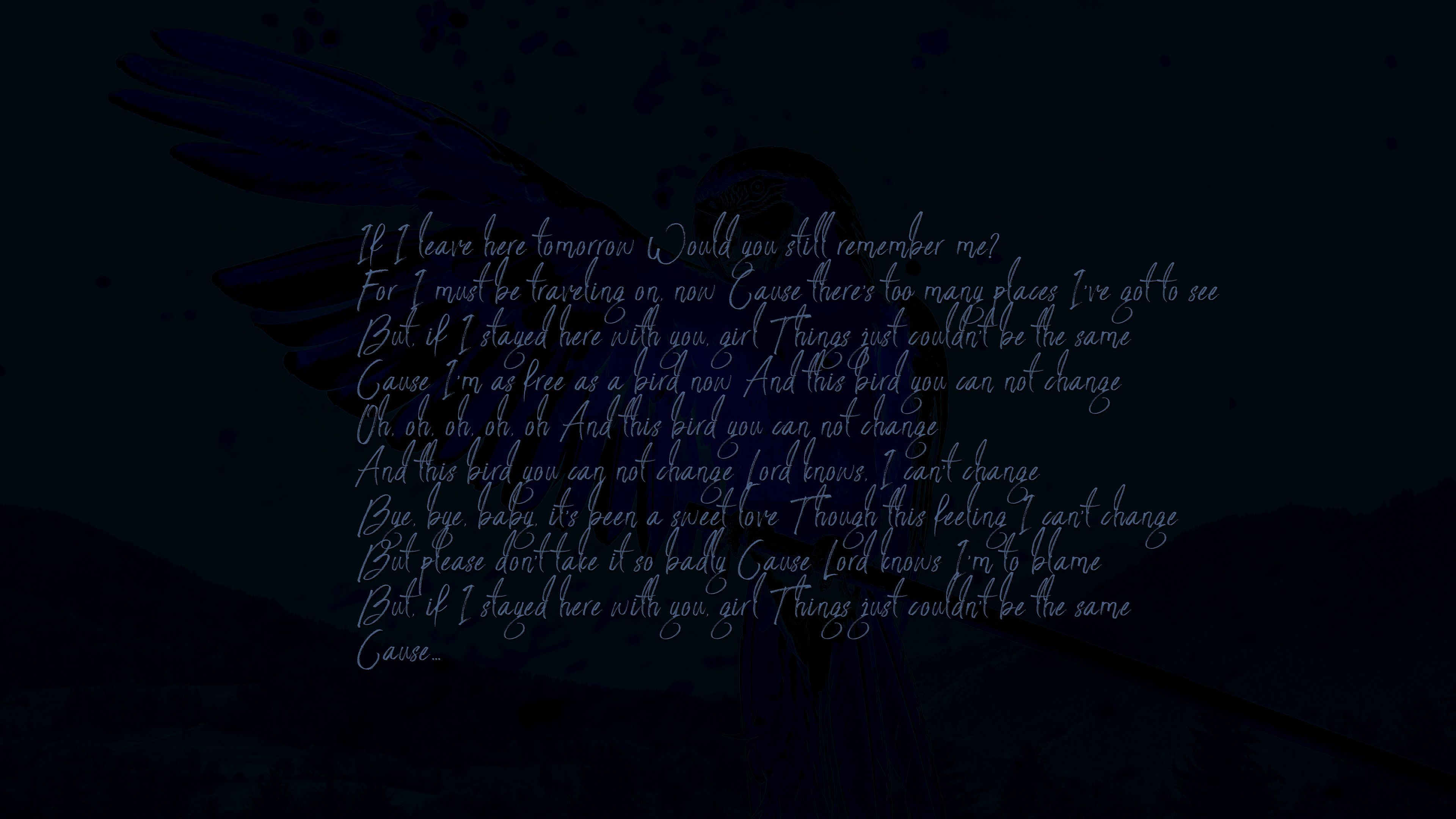 Music Lyrics 4k Wallpapers Wallpaper Cave