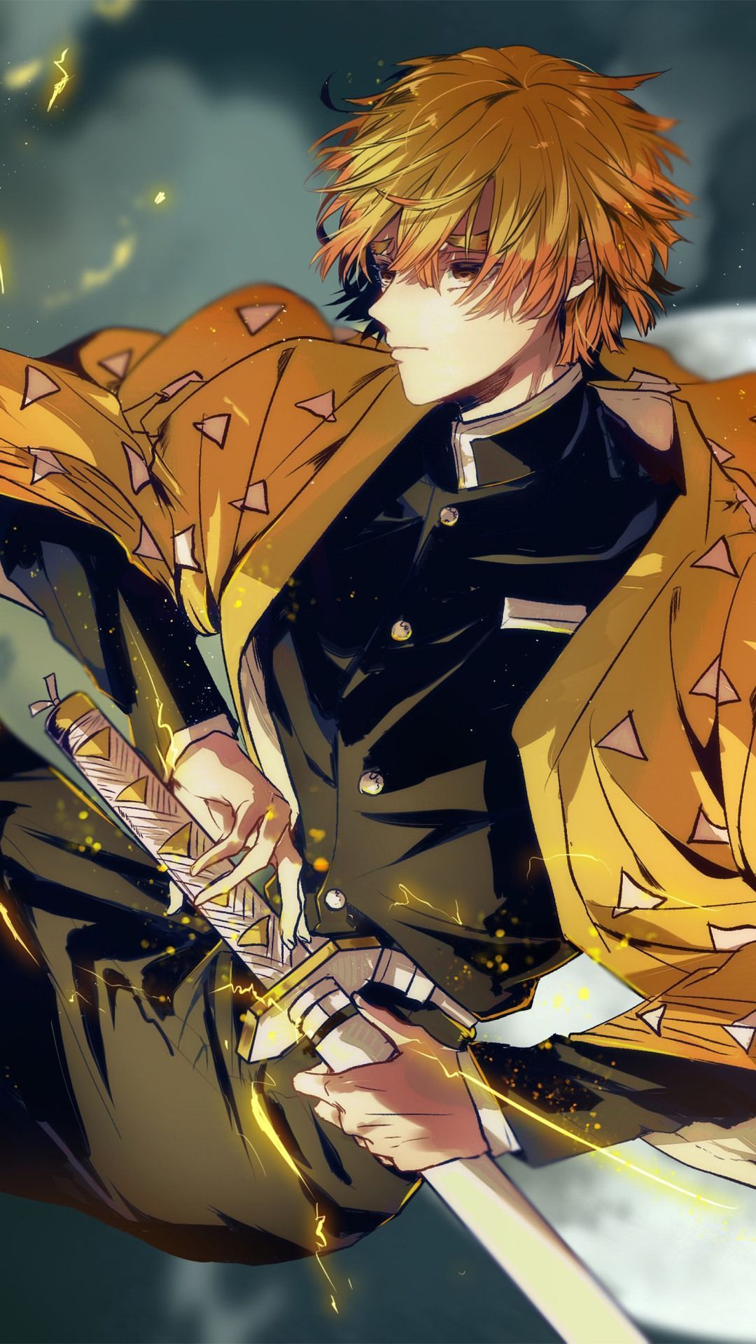 Zenitsu Phone 4k Wallpapers Wallpaper Cave