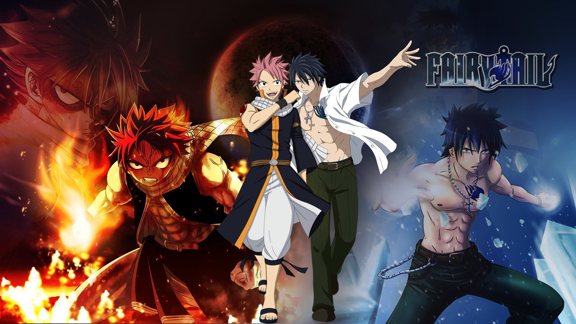 Natsu And Gray Wallpapers Wallpaper Cave