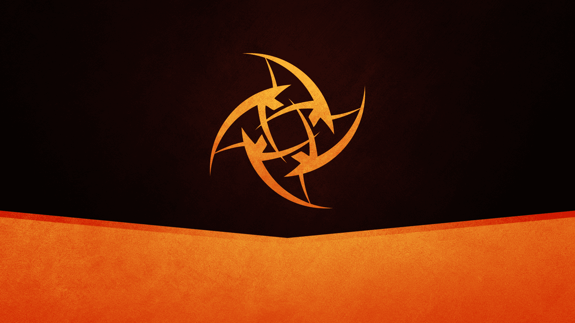 Orange Gaming Wallpapers Wallpaper Cave