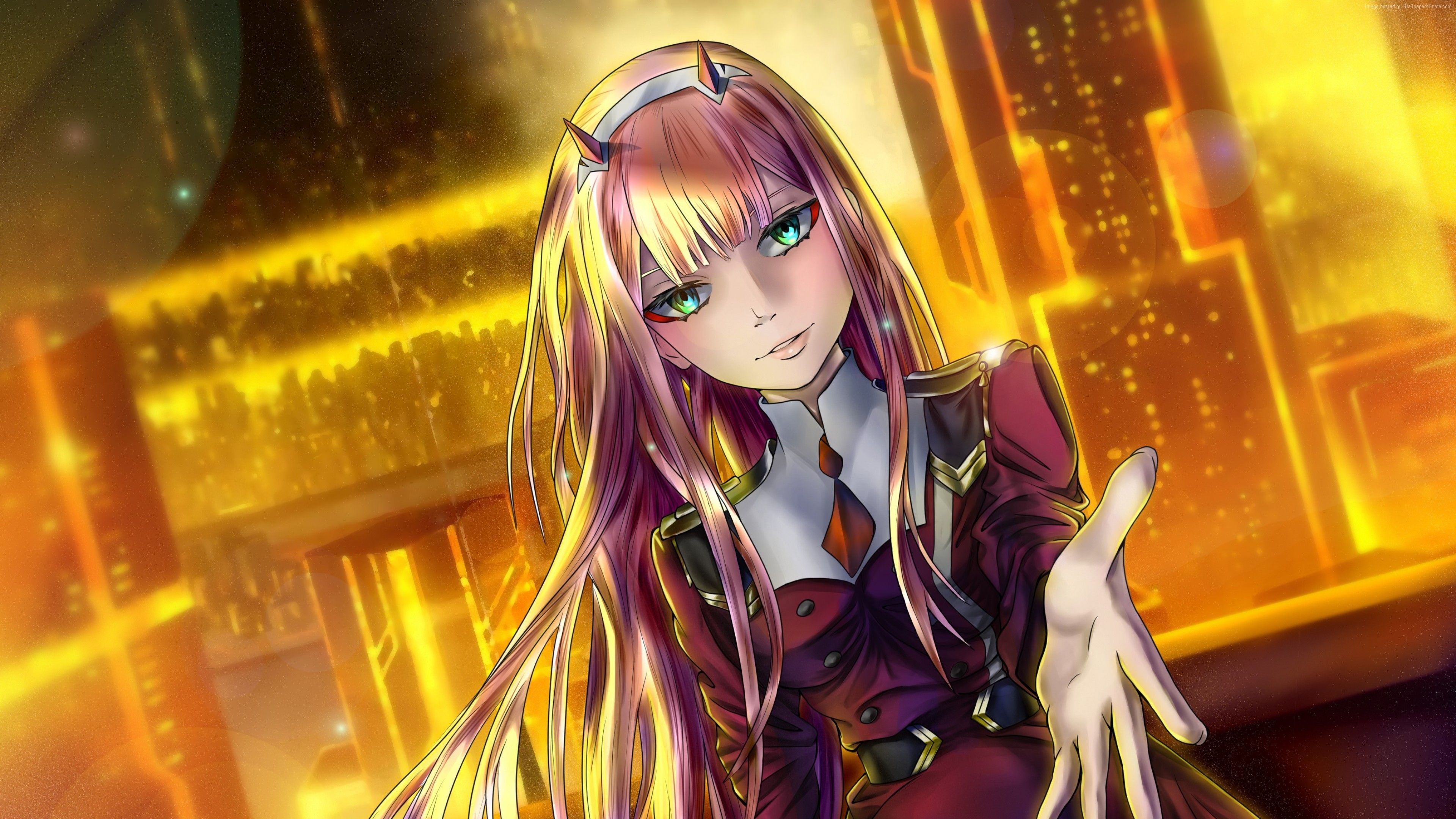 Orange 4k Anime Wallpapers Wallpaper Cave