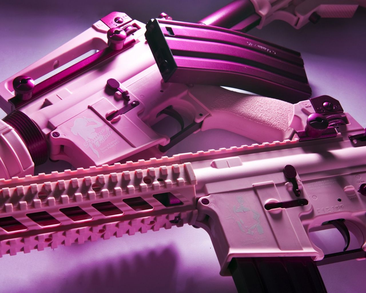 View 9 Baddie Aesthetic Pink Gun