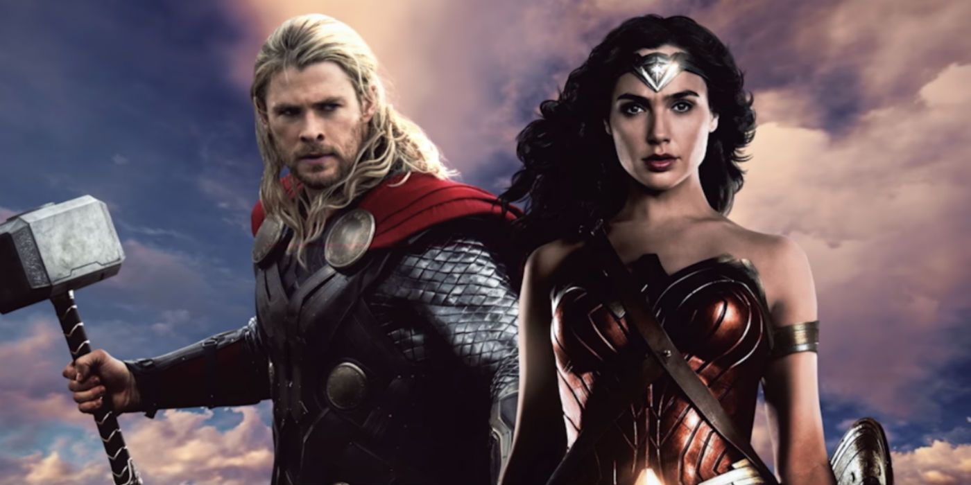 Thor Vs Wonder Women Wallpapers Wallpaper Cave