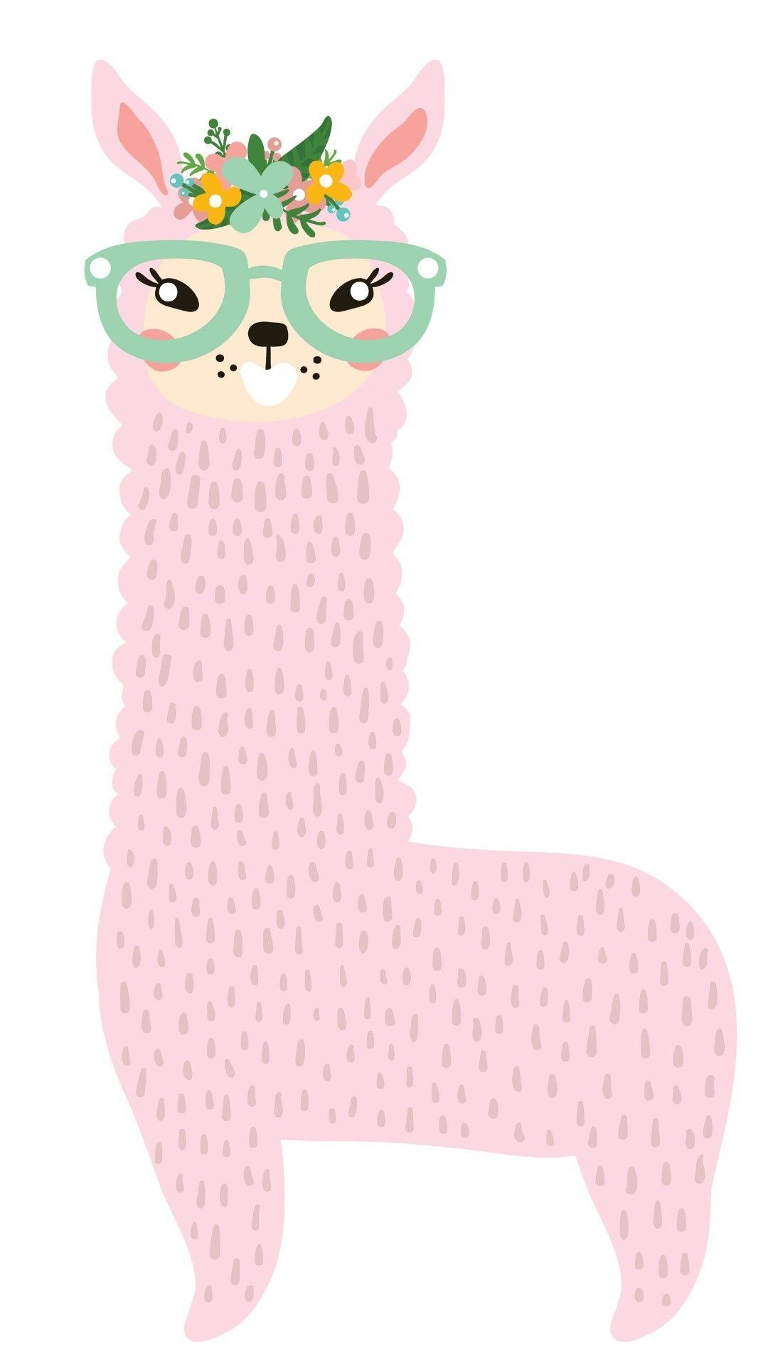 Pink Llama Wallpapers Wallpaper Cave