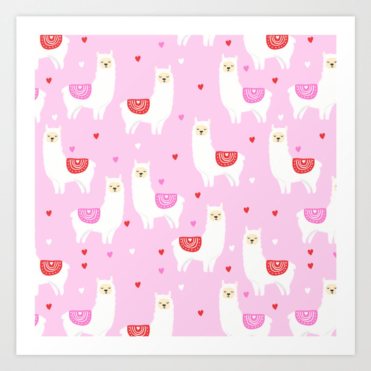 Pink Llama Wallpapers Wallpaper Cave