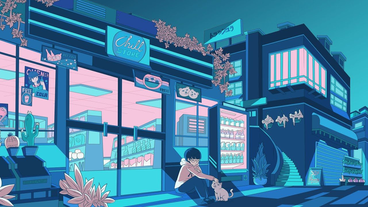 Lofi Cafe Wallpapers Wallpaper Cave