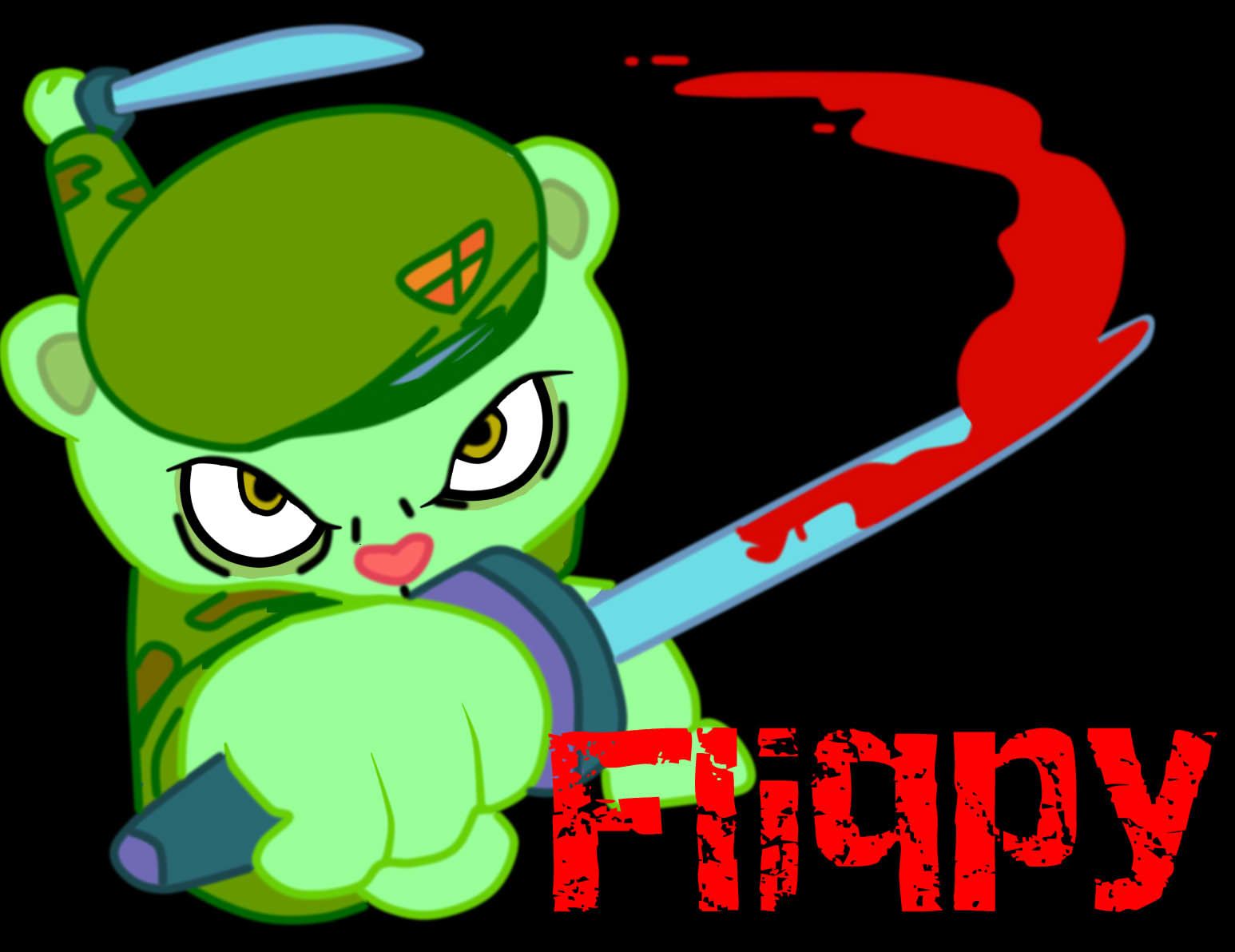 HTF Flippy Wallpaper