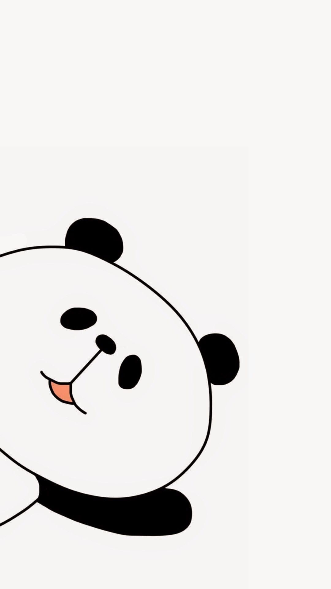 Black And White Panda Wallpapers Wallpaper Cave