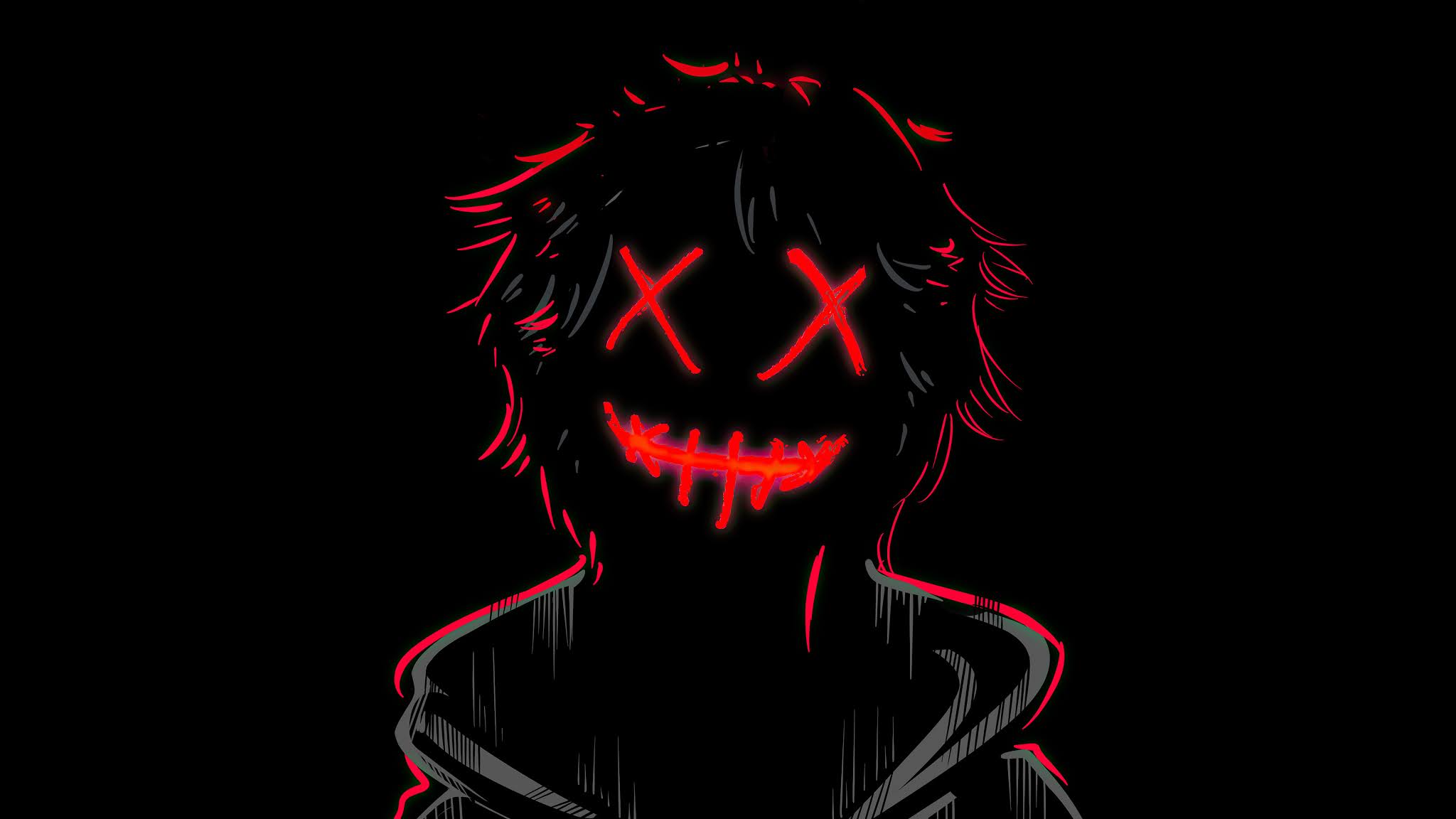 Neon Red Guy Wallpapers Wallpaper Cave